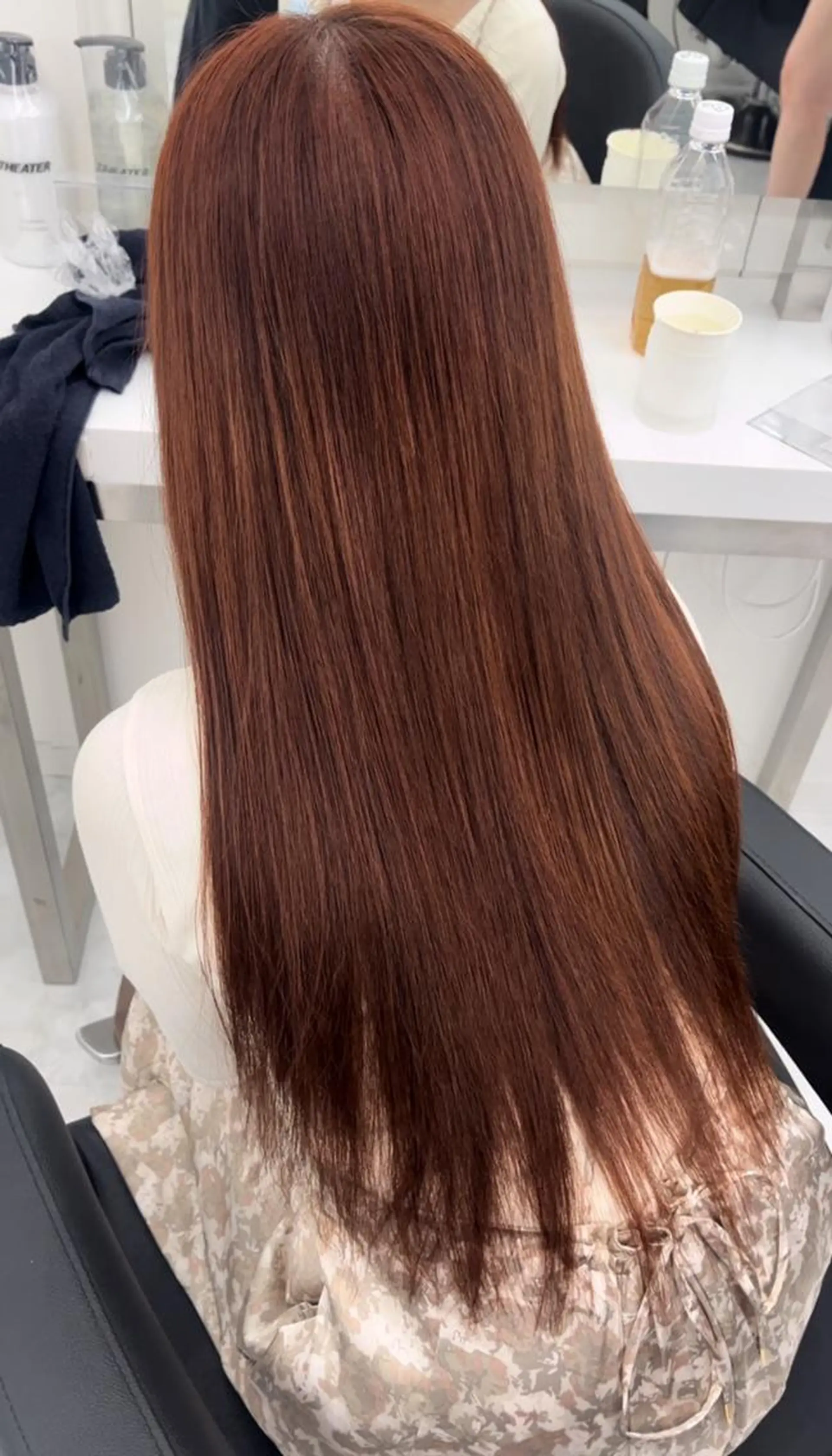 カラー kazuki🍑韓国 トレンド暖色🫗のヘアスタイル