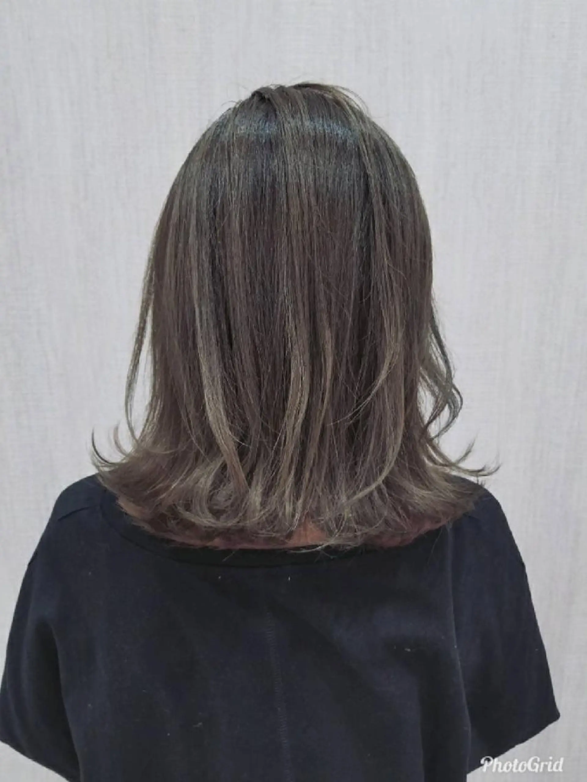 ミディアム カット 縮毛矯正 トリートメント 💎✨艶髪美髪✨💎 Alushe心斎橋店のヘアスタイル