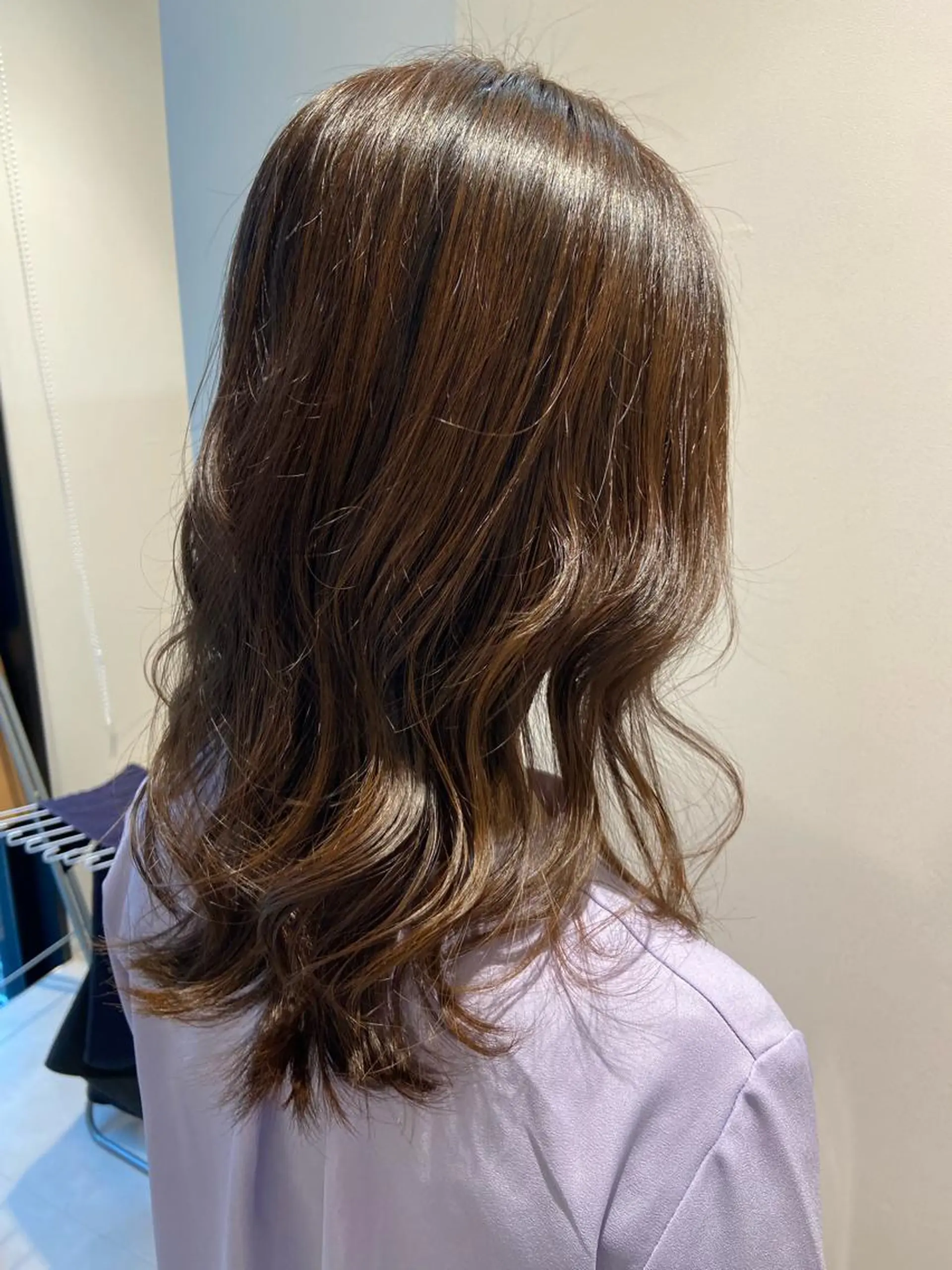 ロング マツザキ チナツのヘアスタイル