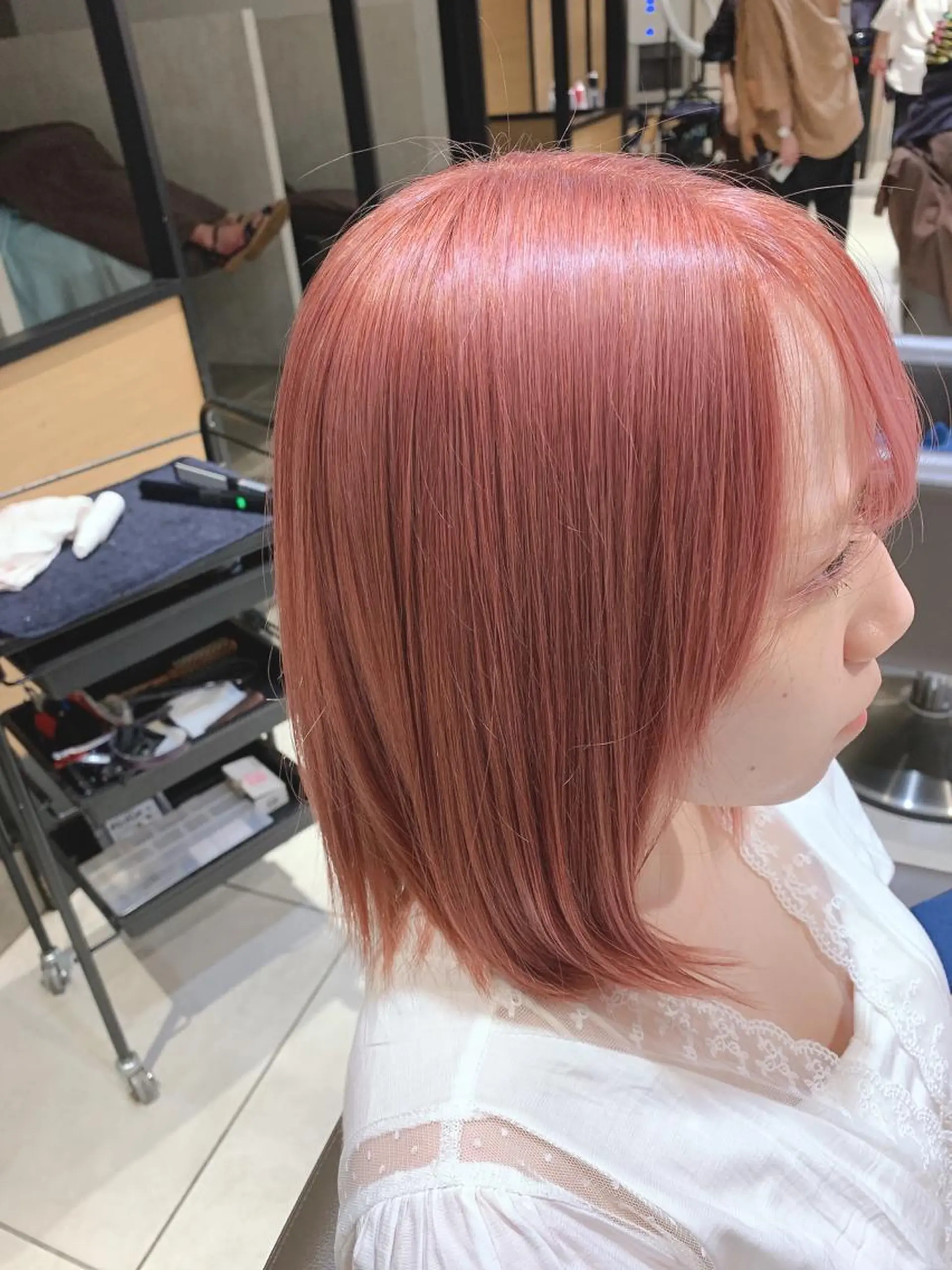 ショート カラー 🌿earth亀有店 【緑髪のノブ】🌿のヘアスタイル