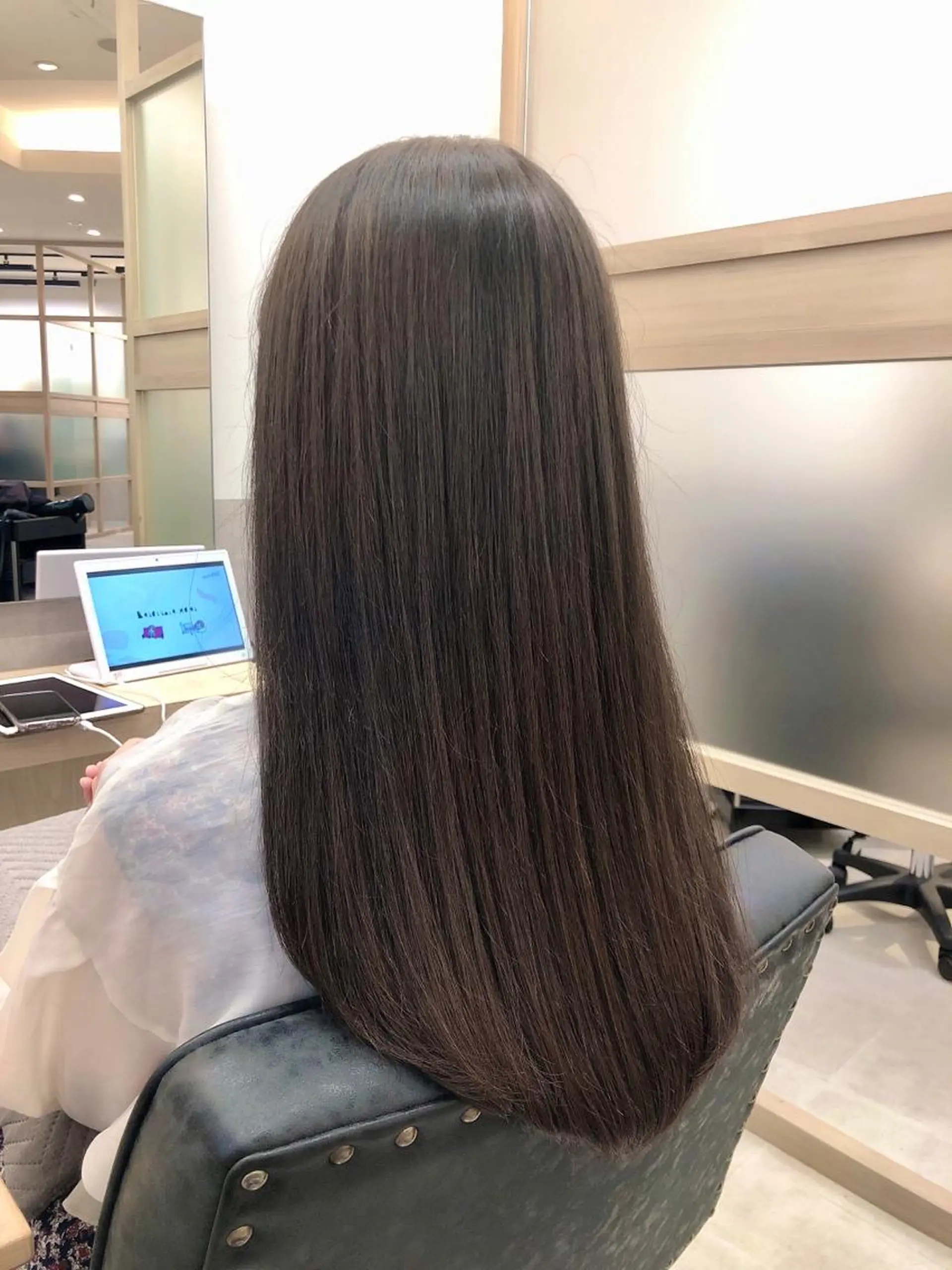 ロング カラー カット ヘアカラー トリートメント 西野 美空🍊のヘアスタイル