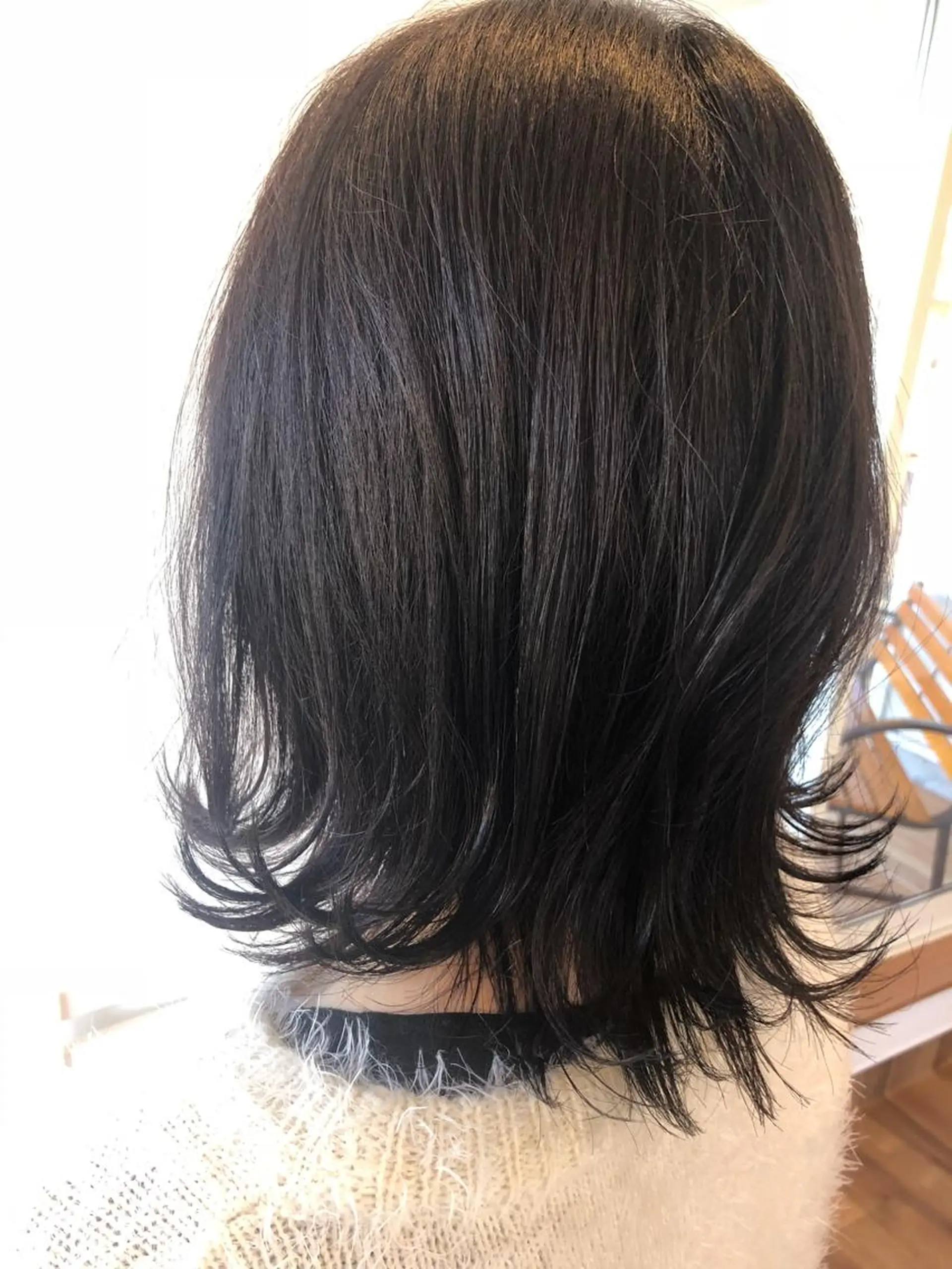 ミディアム カラー カット ヘアカラー ヘッドスパ 古山 勇太のヘアスタイル