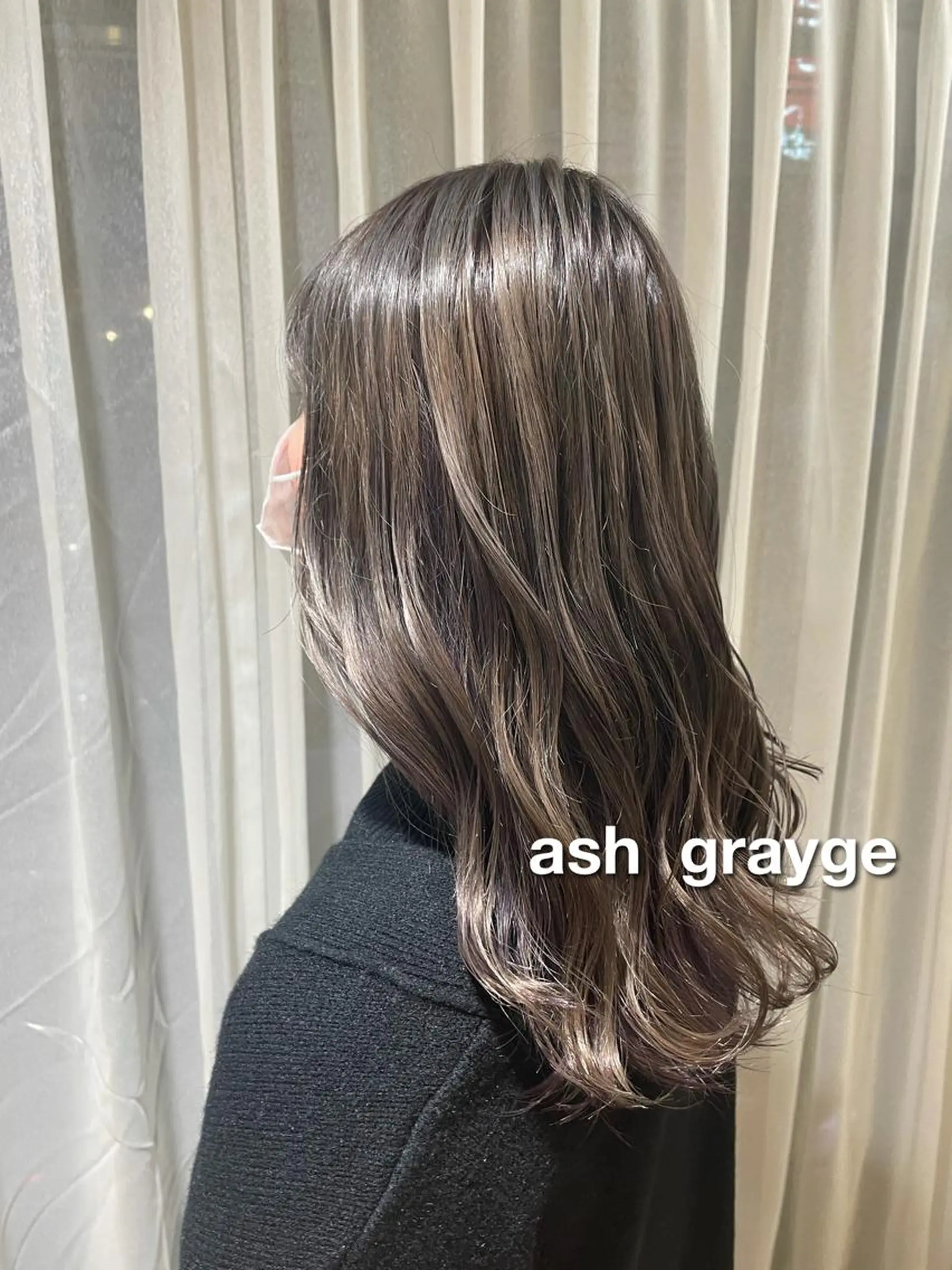 セミロング カラー ヘアアレンジ ヘアカラー ハイトーンピンク🍑 ブリーチ🍑RINAのヘアスタイル