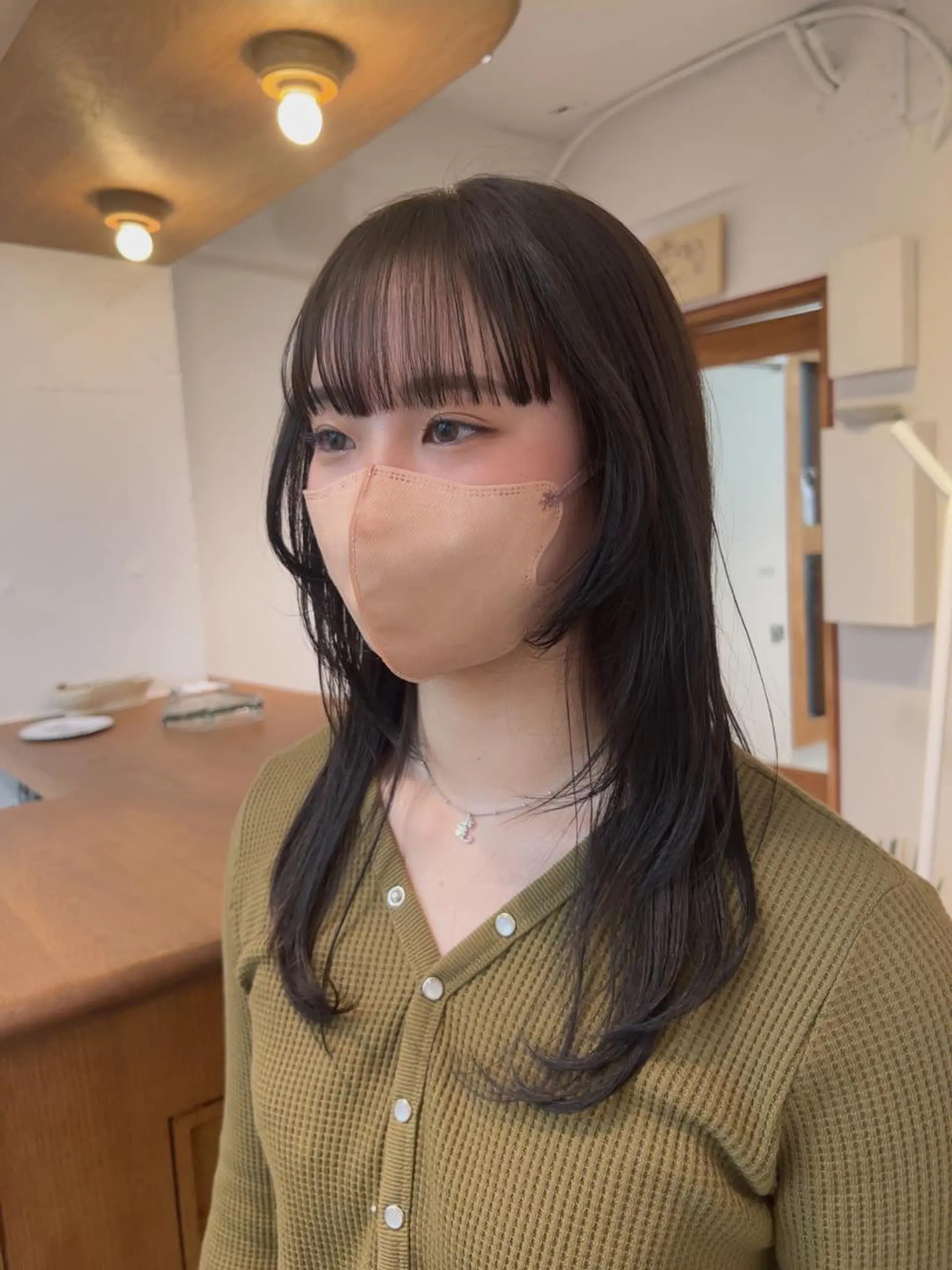カラー ダブルカラー 卒業式のヘアスタイル ヘアカラー ヘッドスパ ☑️aiko【艶 カラー・ショート募】のヘアスタイル