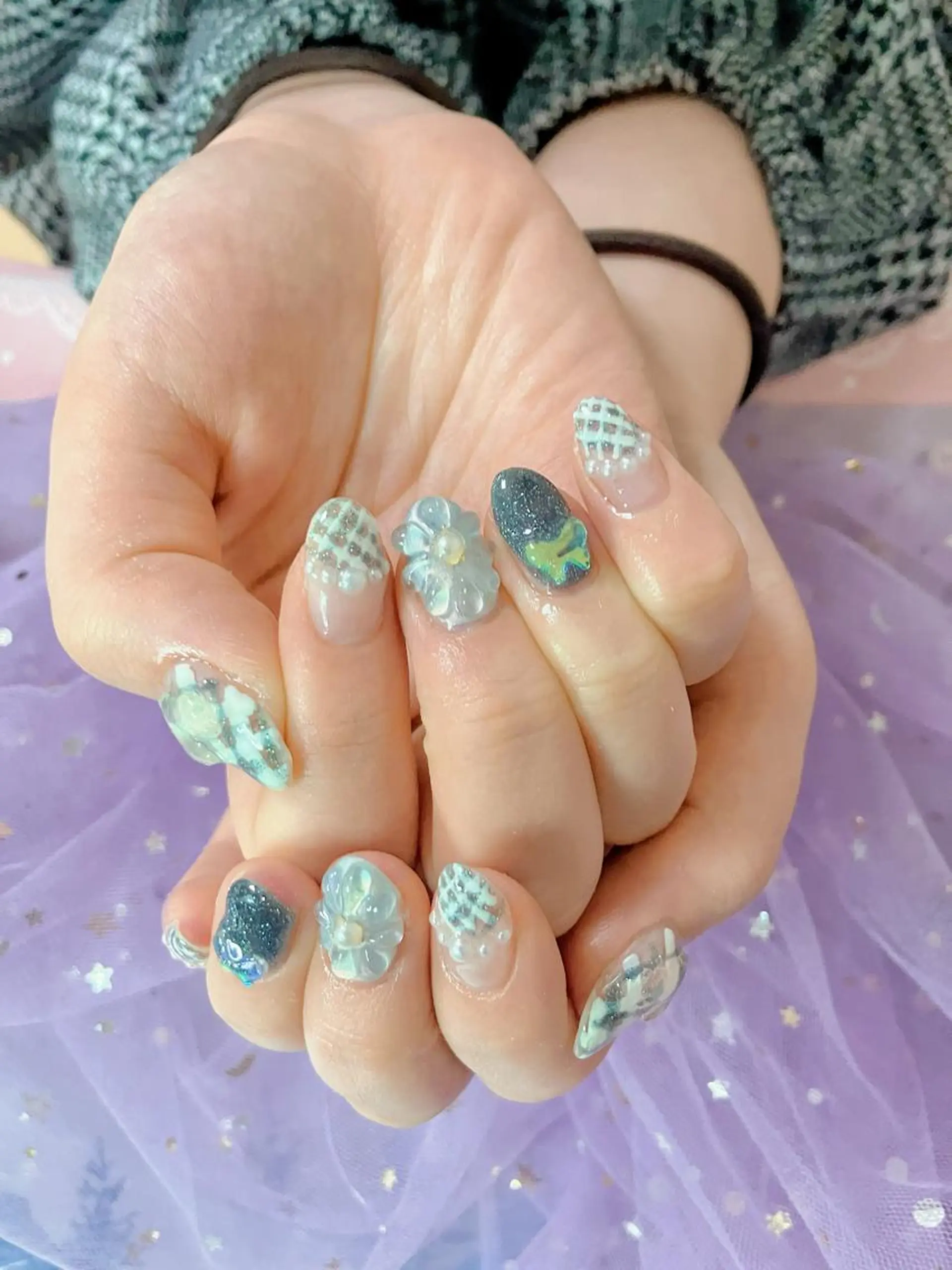 ネイル ラッキー 玲奈のネイルデザイン