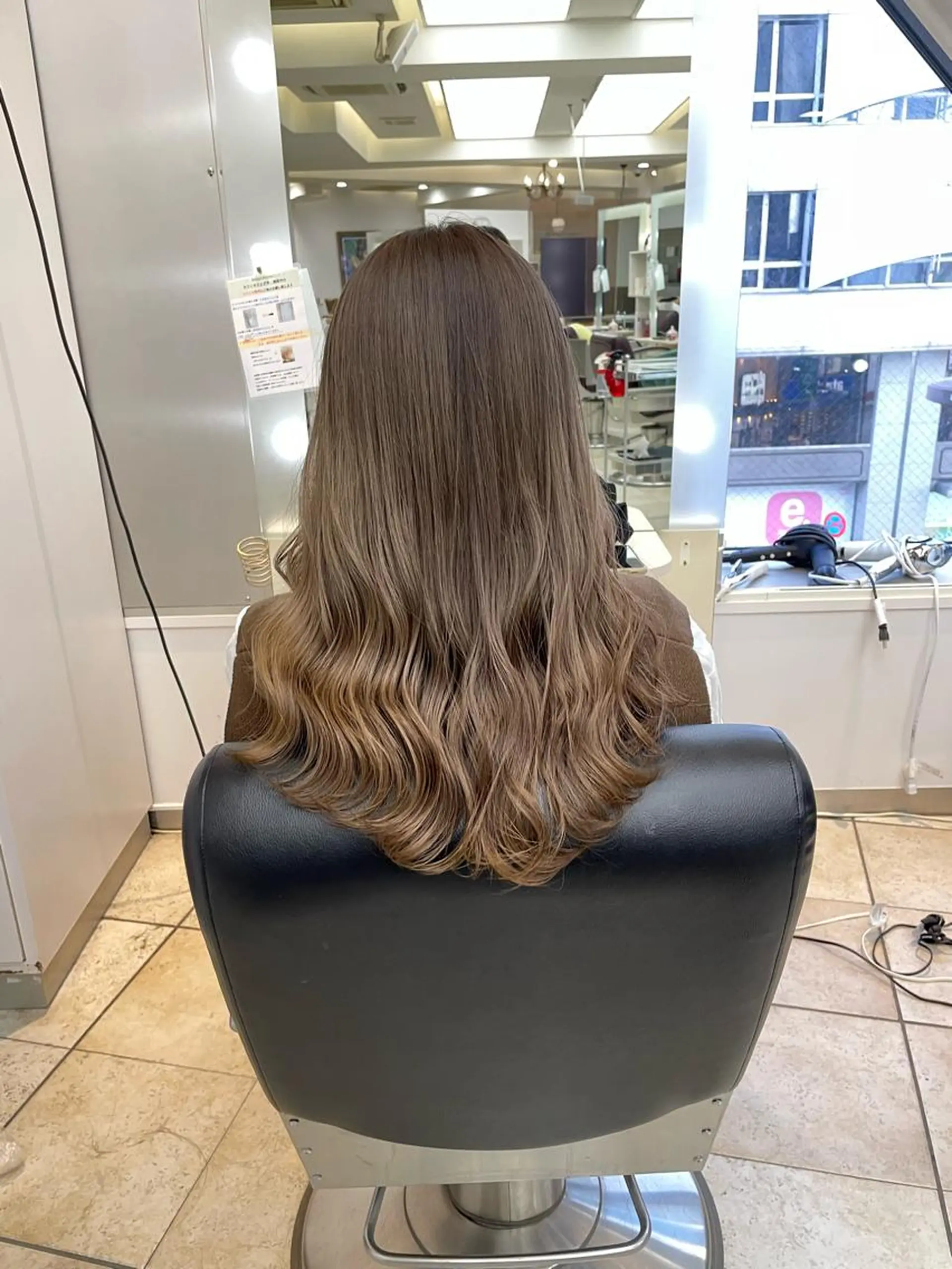 ロング カット ヘアカラー トリートメント 新宿/韓国レイヤー/ 髪質改善/佐藤航のヘアスタイル