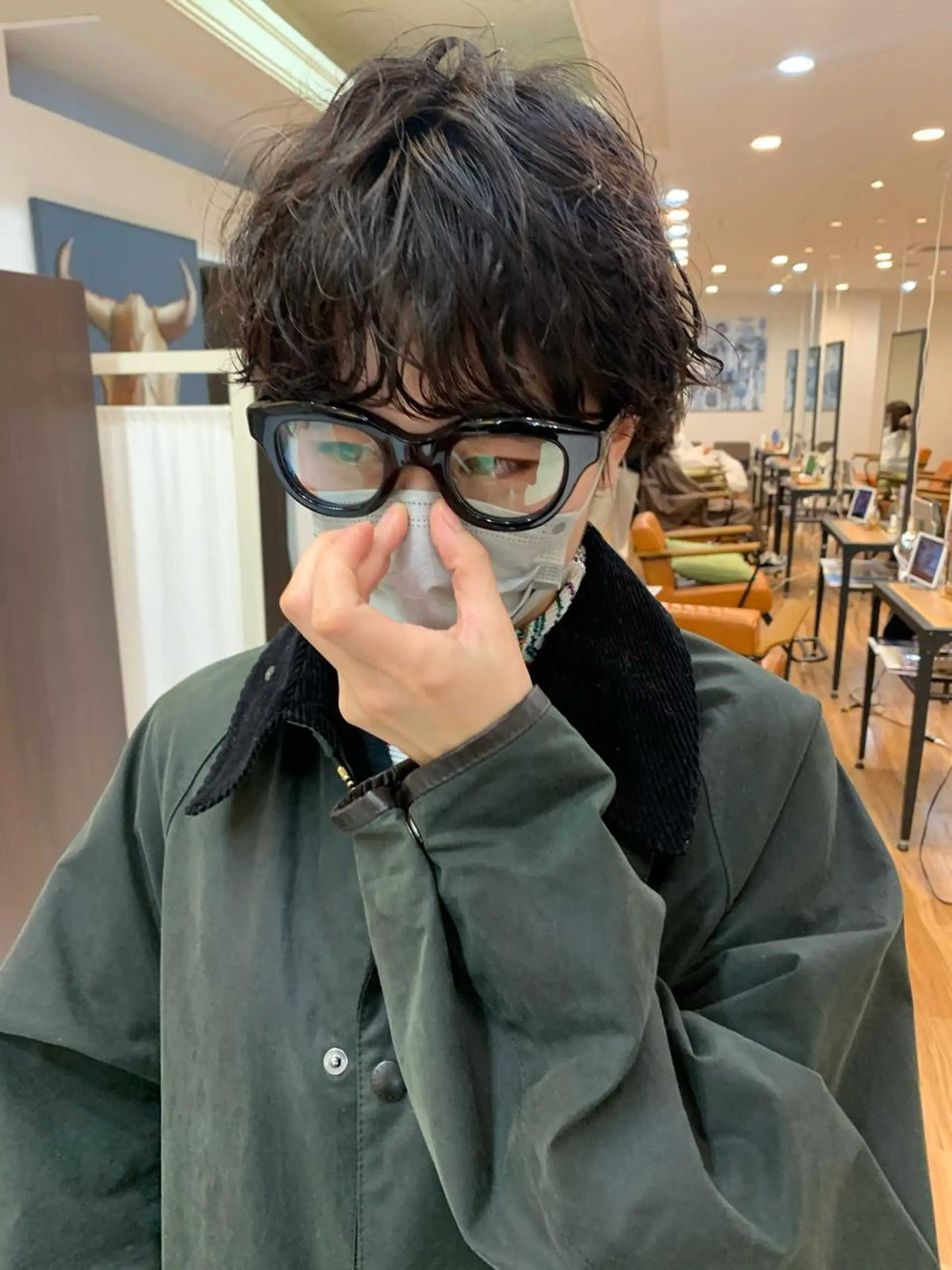 ショート くせ毛 古沢 新のヘアスタイル