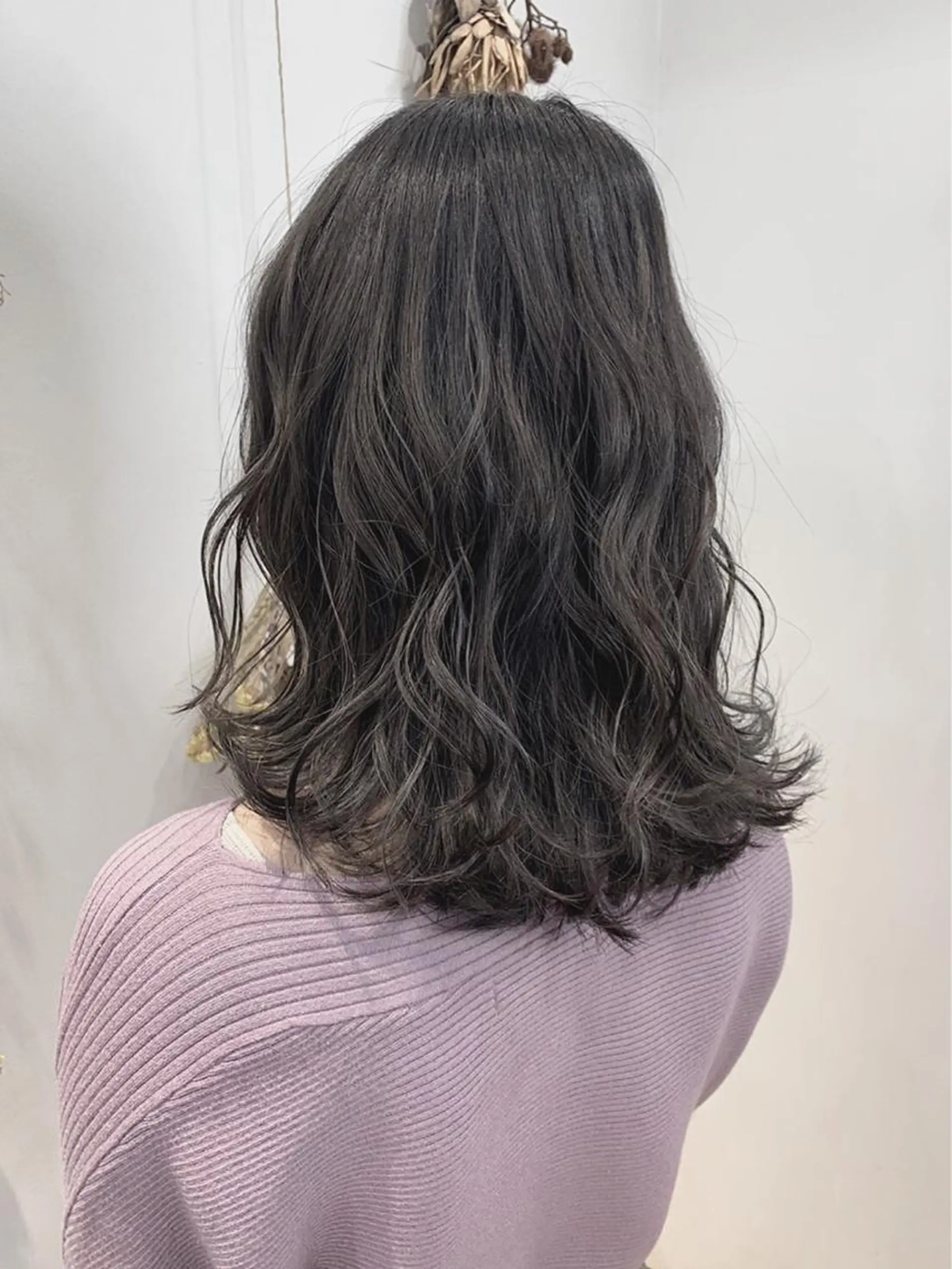 ミディアム カラー ハイライトカラー ハイライト 縮毛矯正/髪質改善 /韓国風　山川春輝のヘアスタイル