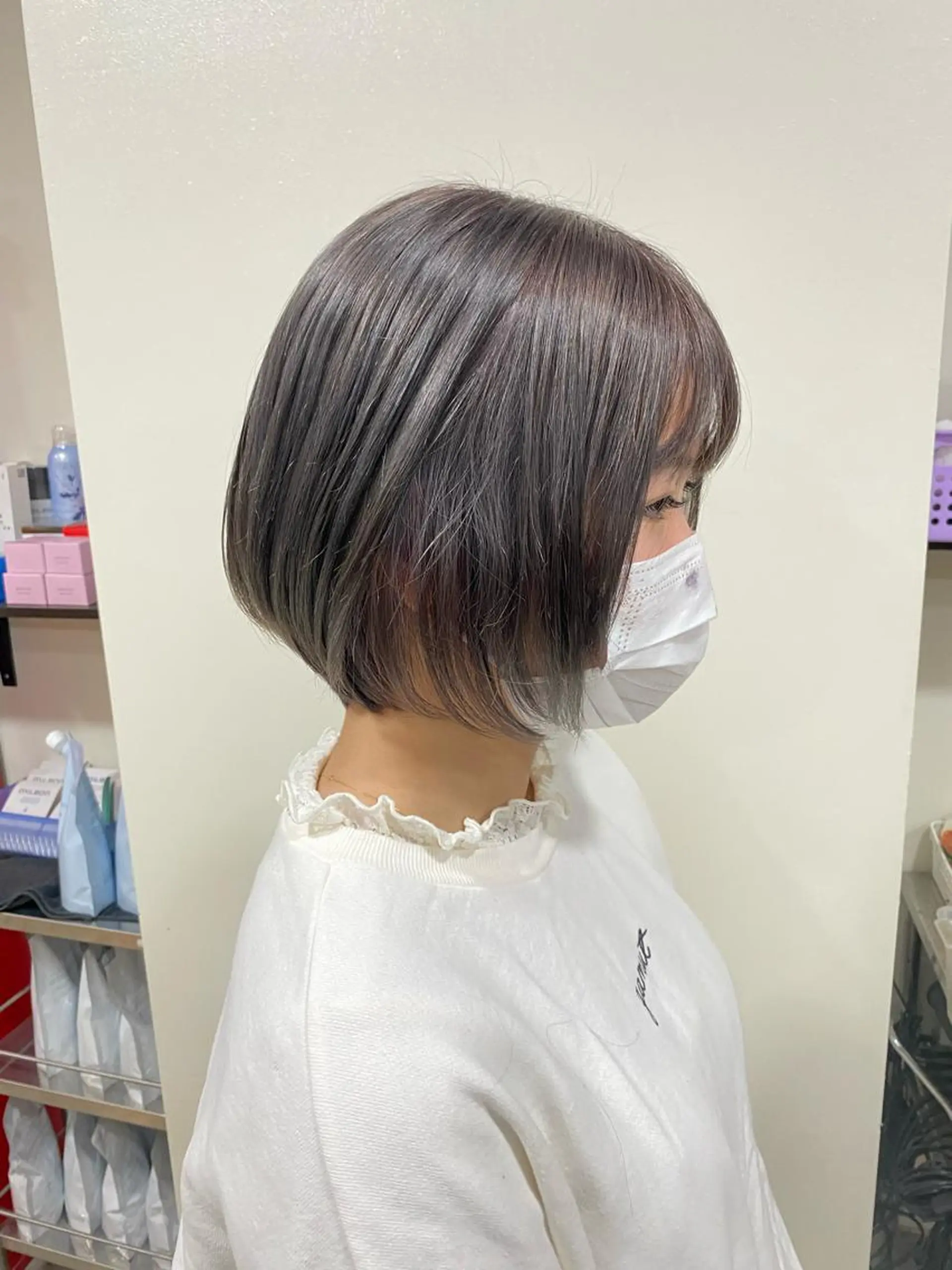 ショート カラー ブリーチ Ami アミのヘアスタイル
