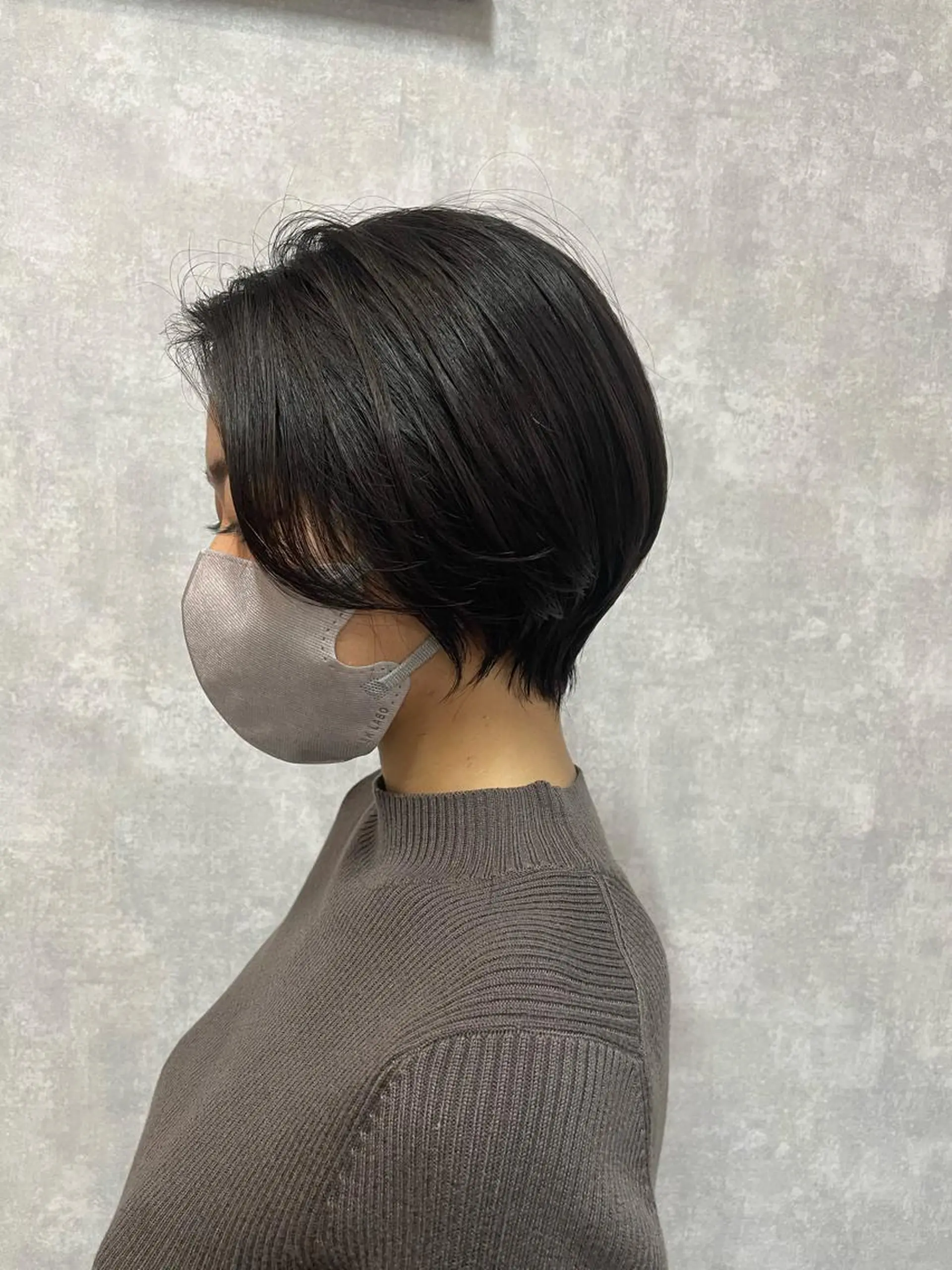 ショート 切りっぱなしボブ ショートボブ ハンサムショート 丸みショート アッシュ カット ヘアカラー トリートメント C’LD hair produce /シールドヘア所属・モテ髪/ボブ/ショー ト/アダチフウトのヘアスタイル