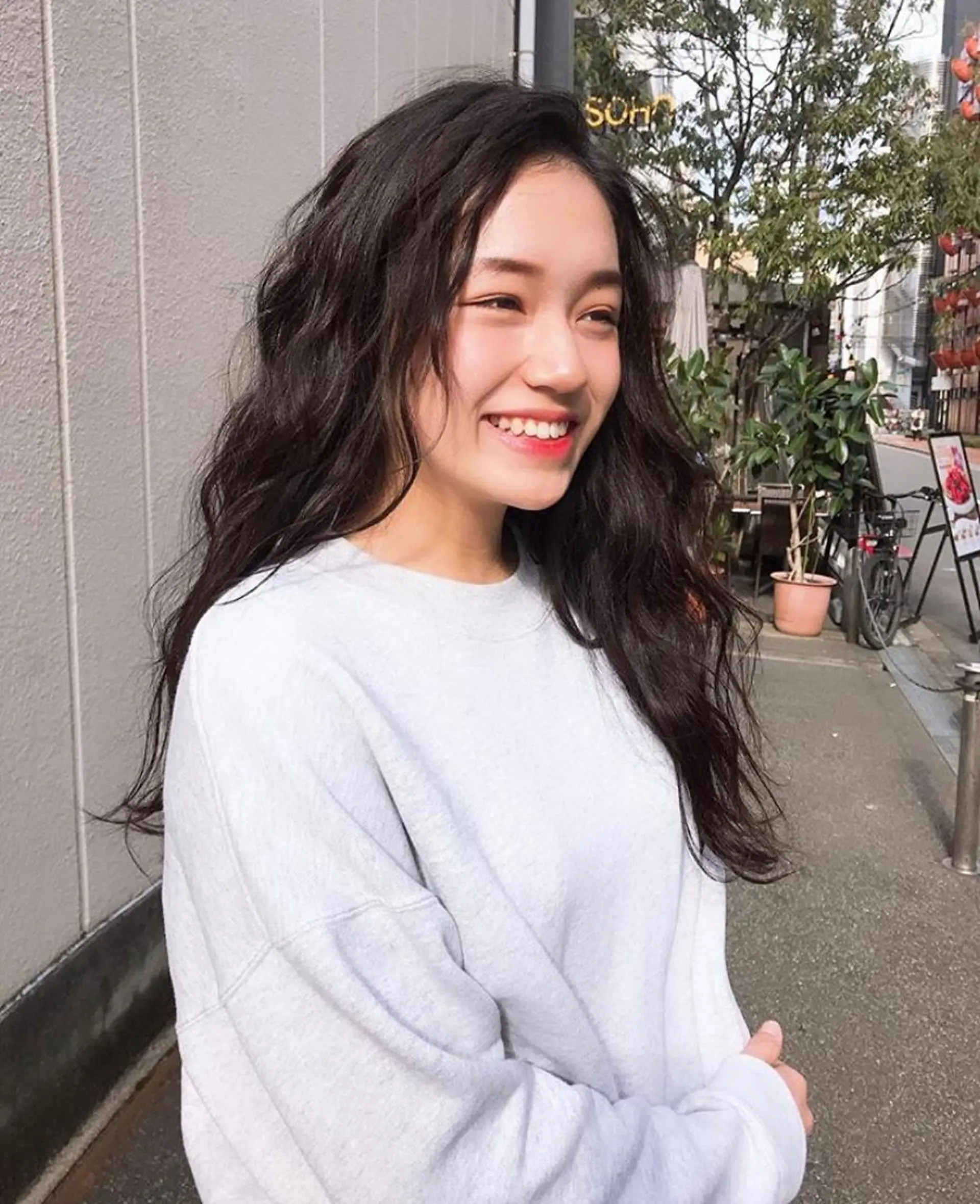 ロング カラー 黒髪 ♡ma ki♡のヘアスタイル