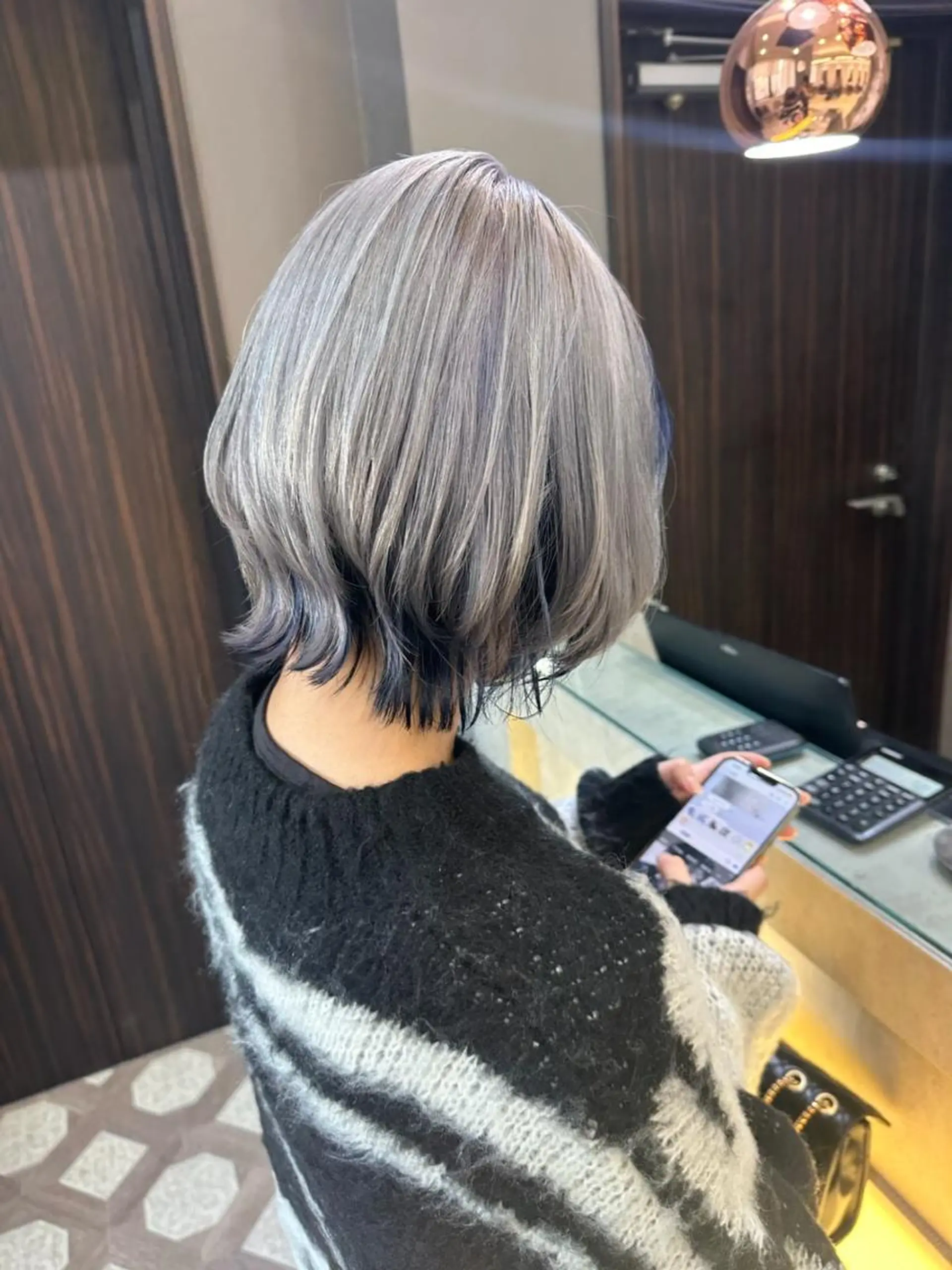 セミロング カラー JILL by GiseL/天神のヘアスタイル