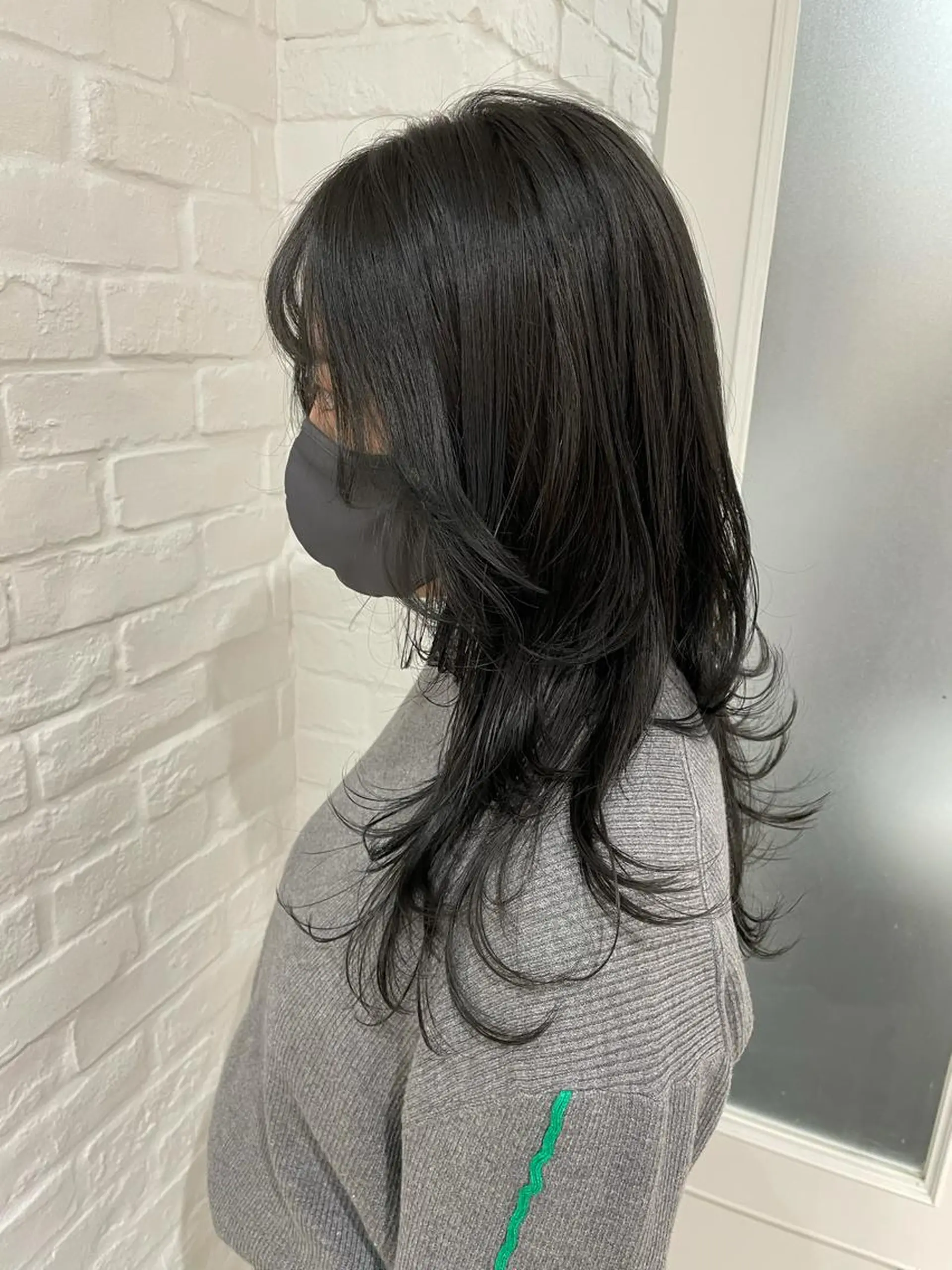 ロング カット ヘアカラー 最新韓国本場ヘア 🇰🇷榎本明日香のヘアスタイル