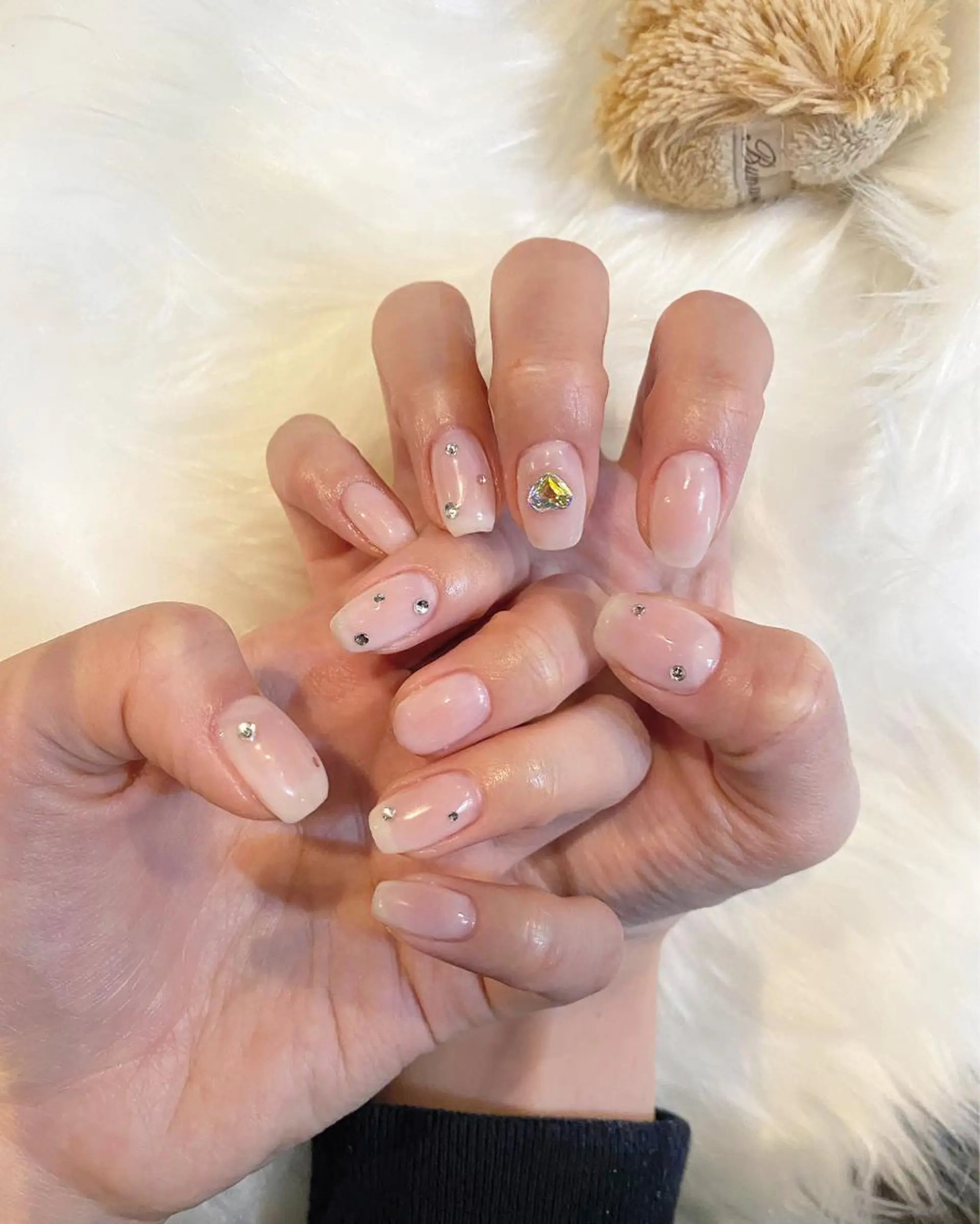 ネイル crystal ⭐︎ colorのネイルデザイン