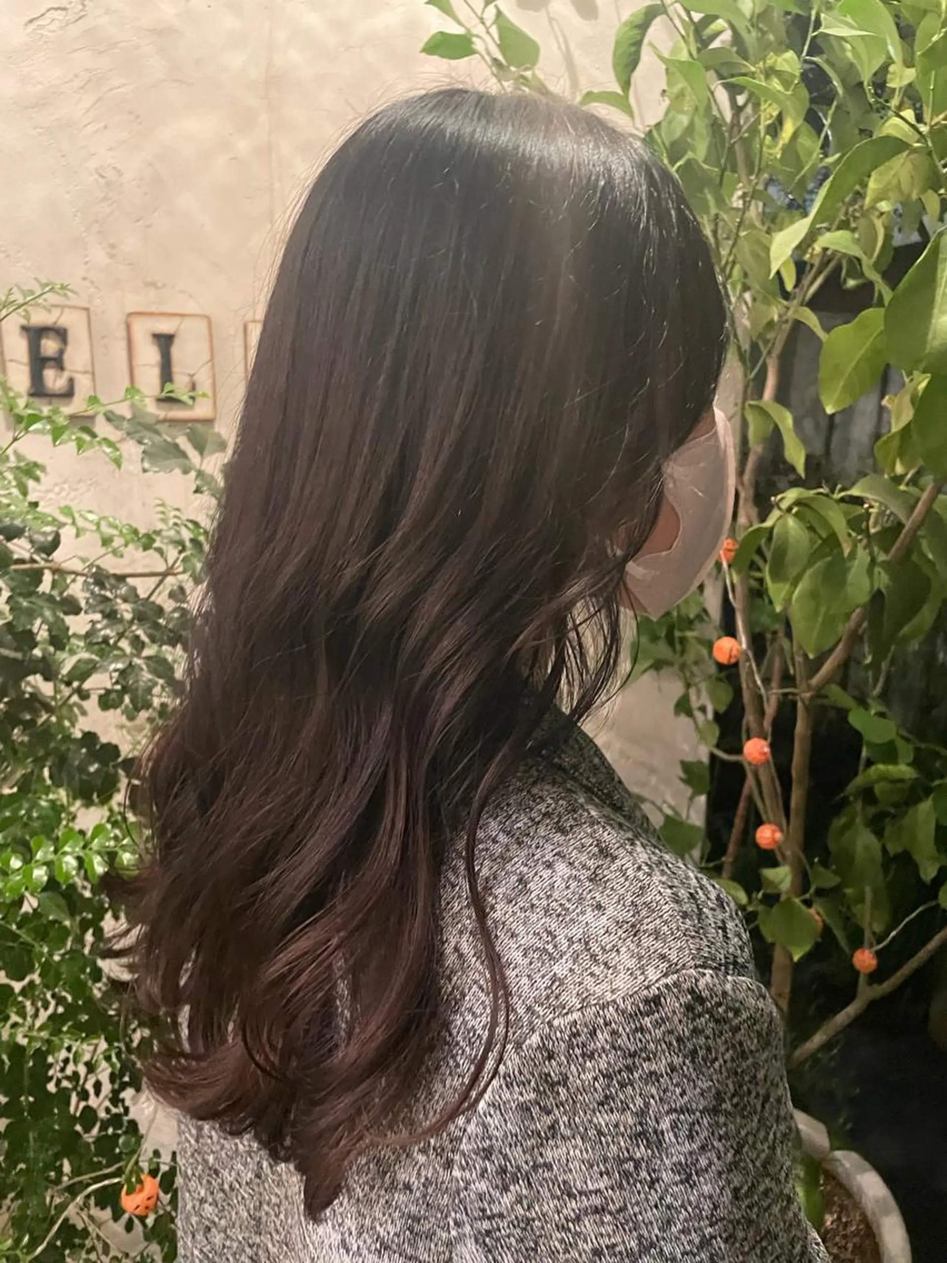 セミロング パーマ セミロングパーマ デジタルパーマ レイヤーカット大人気 💛吉田百花のヘアスタイル