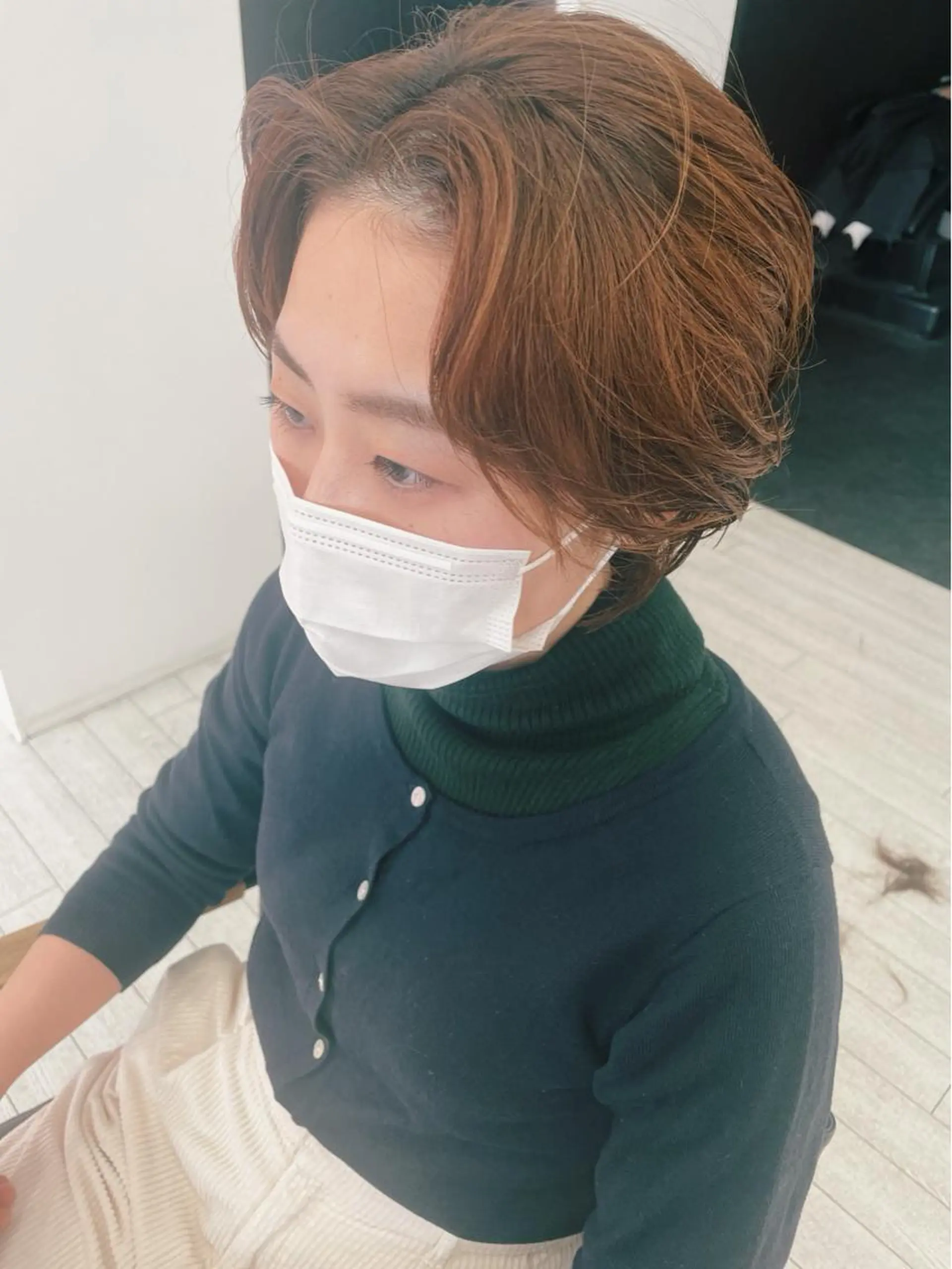 ショート パーマ saito (8/31まで在籍)のヘアスタイル