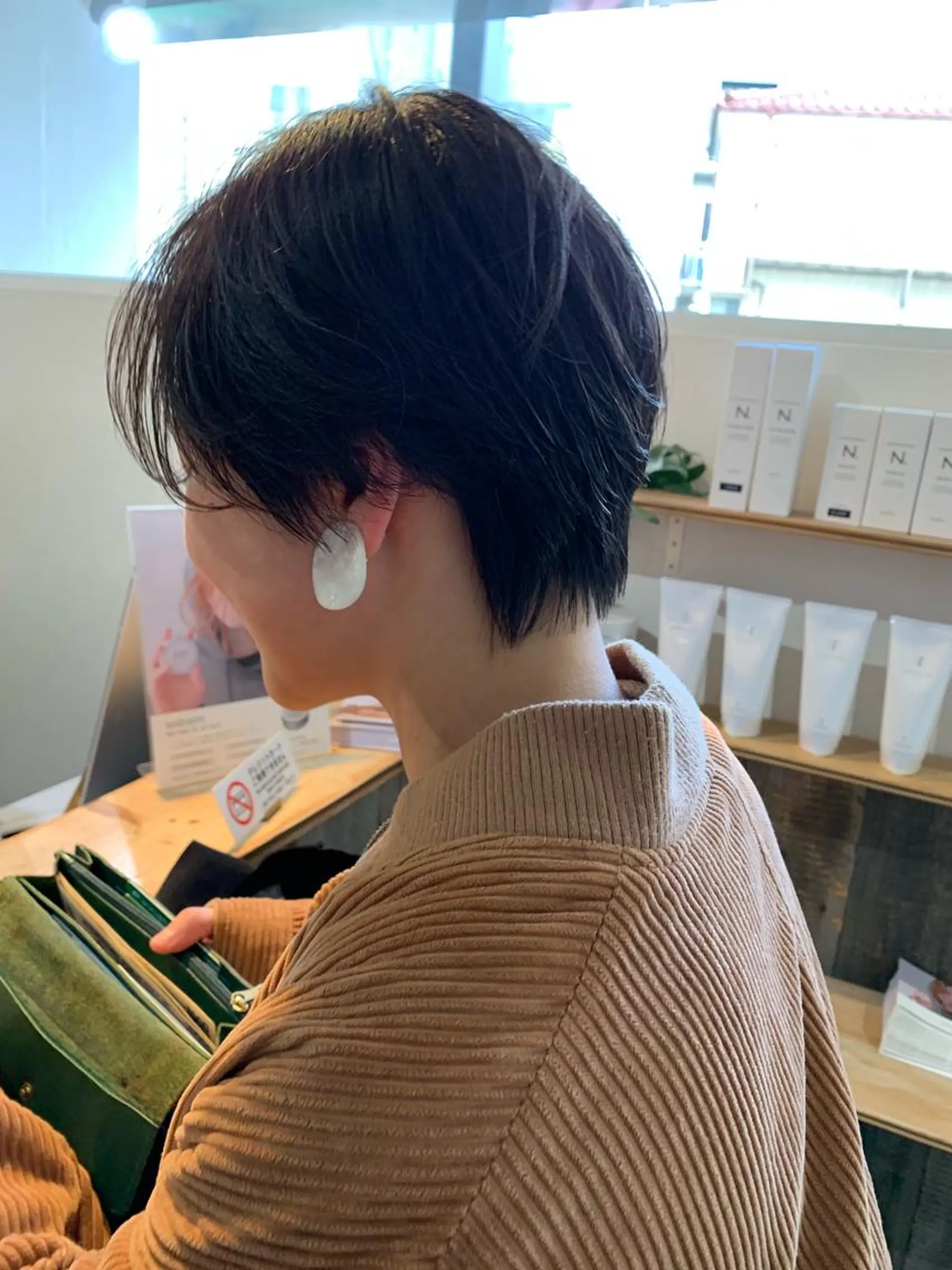 ショート ハンサムショート ショートヘア パーマ/透明感カラー /ボブ/吉田一生のヘアスタイル