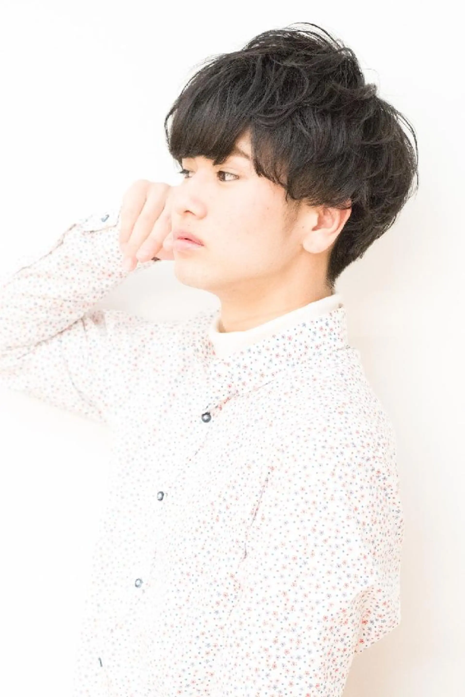 メンズ カット ヘアカラー パーマ 原田 祥彰のヘアスタイル
