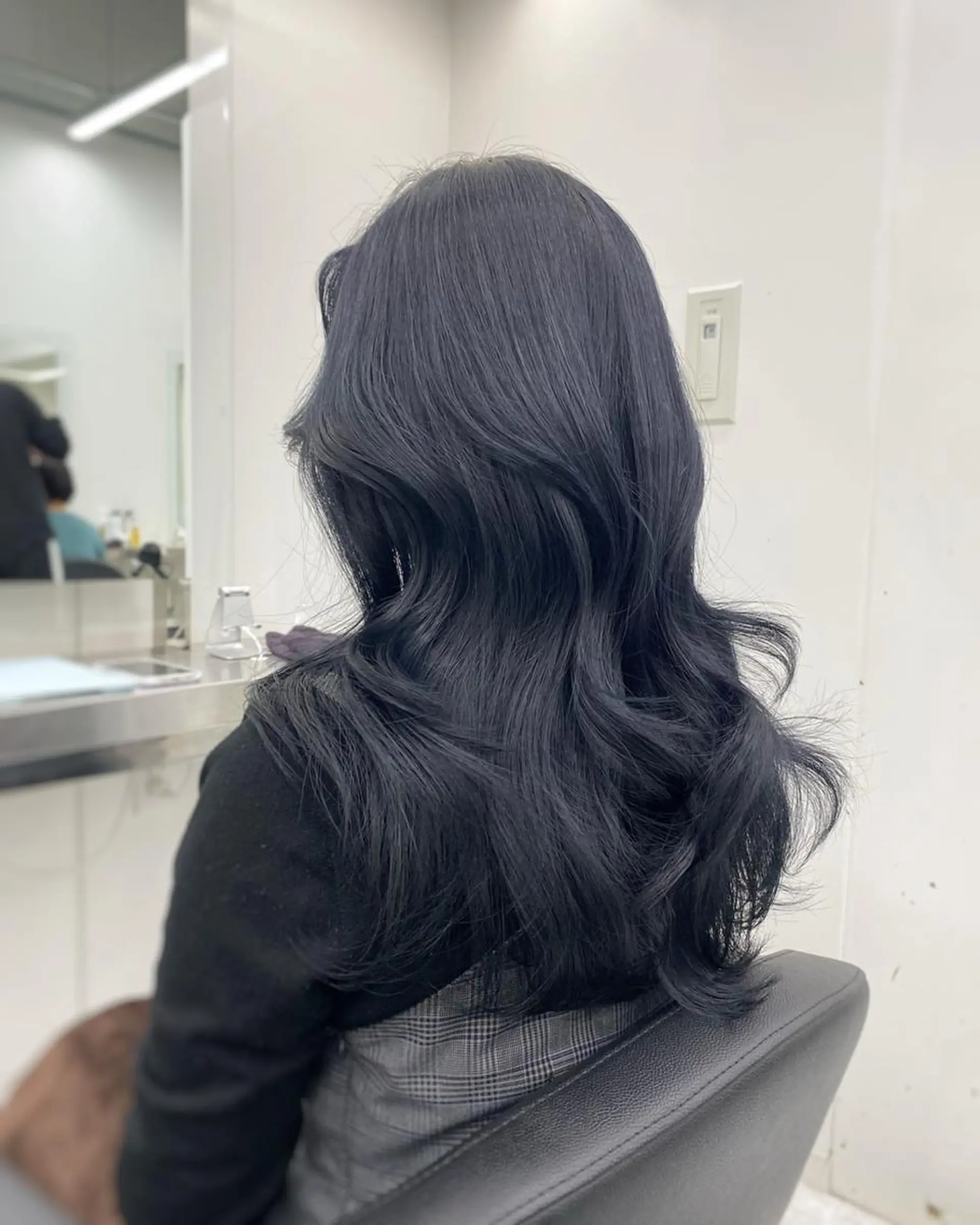 ロング カラー ヘアカラー 🤍ྀི透ける寒色 Cocoa🤍ྀིのヘアスタイル