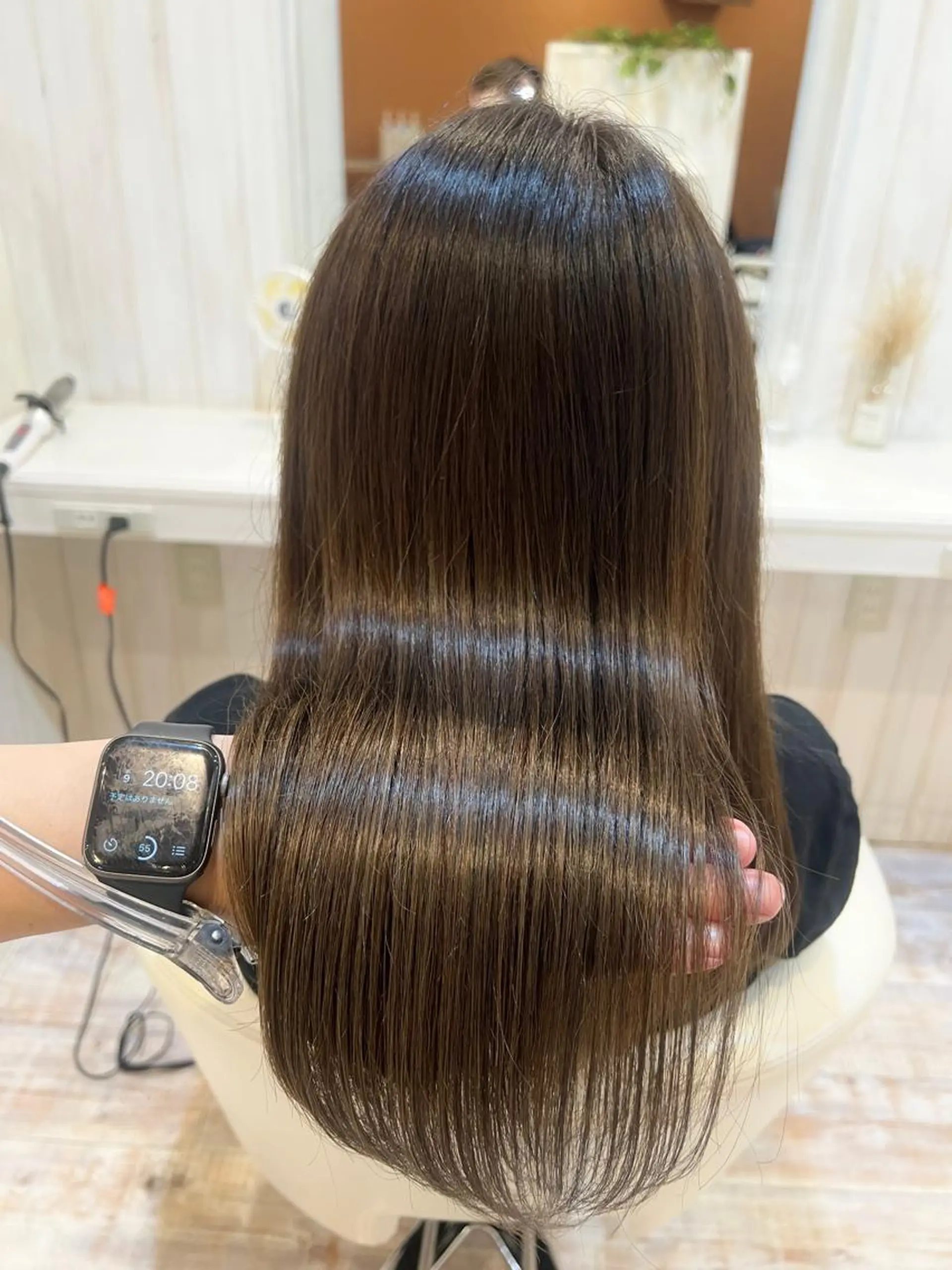 ミディアム 佐藤史哉* 韓国レイヤー赤み除去のヘアスタイル