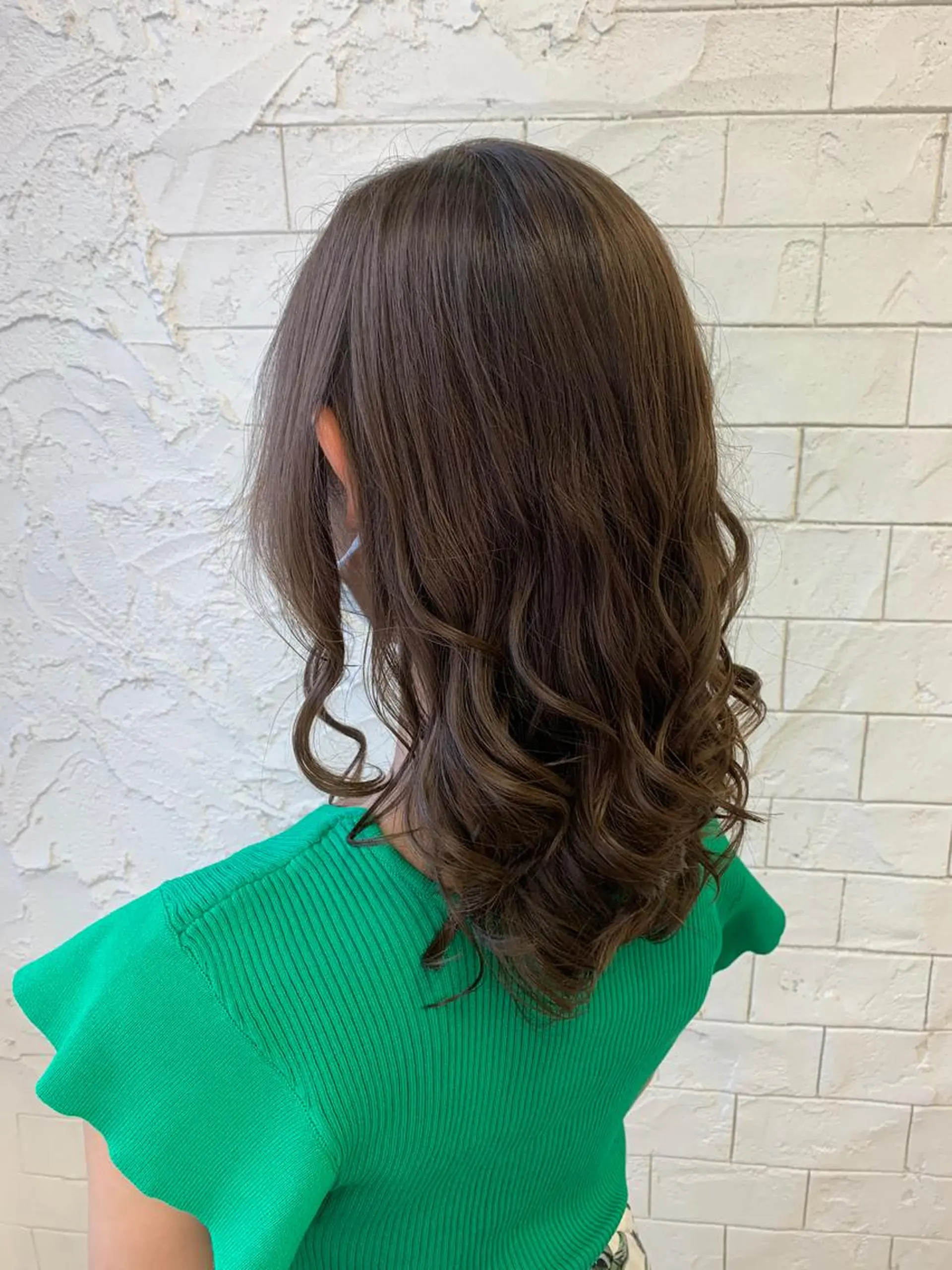 セミロング カット ヘアカラー archange 大井川のヘアスタイル
