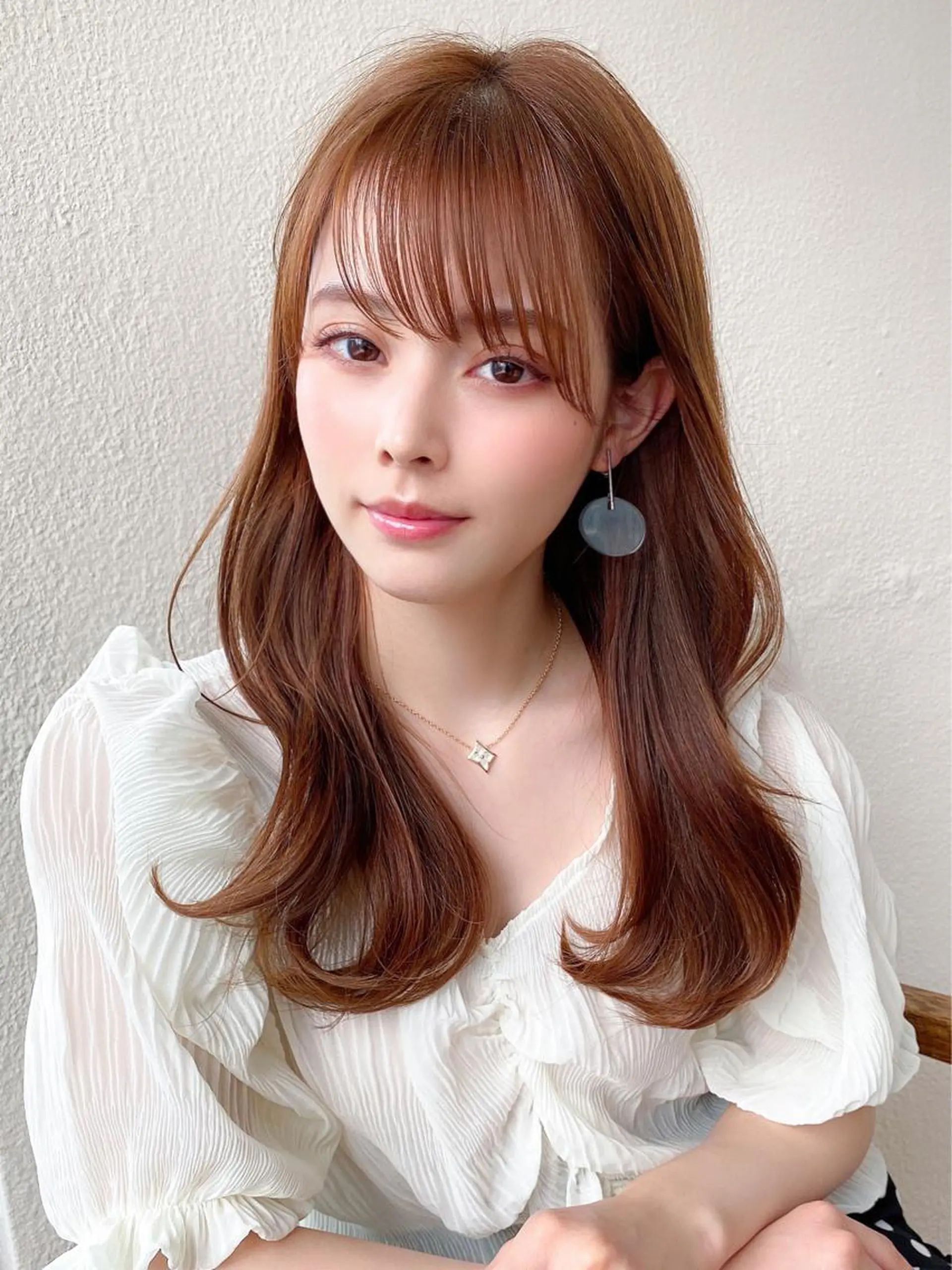 ロング カラー カット ヘアカラー トリートメント AFLOAT/L♡ Naomiのヘアスタイル