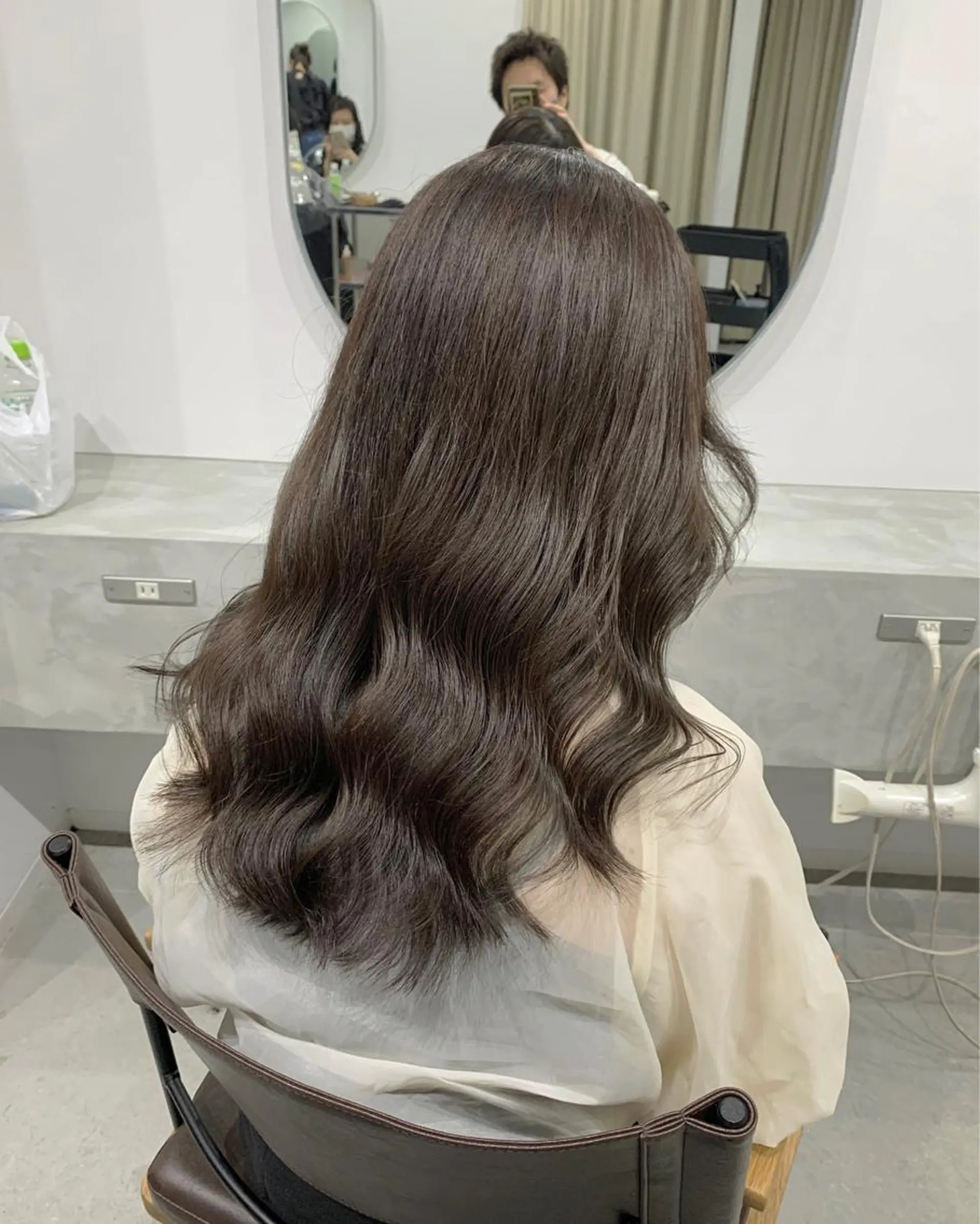 ロング カット ヘアカラー トリートメント traceby8所属・traceby8 小濱彰太のヘアスタイル