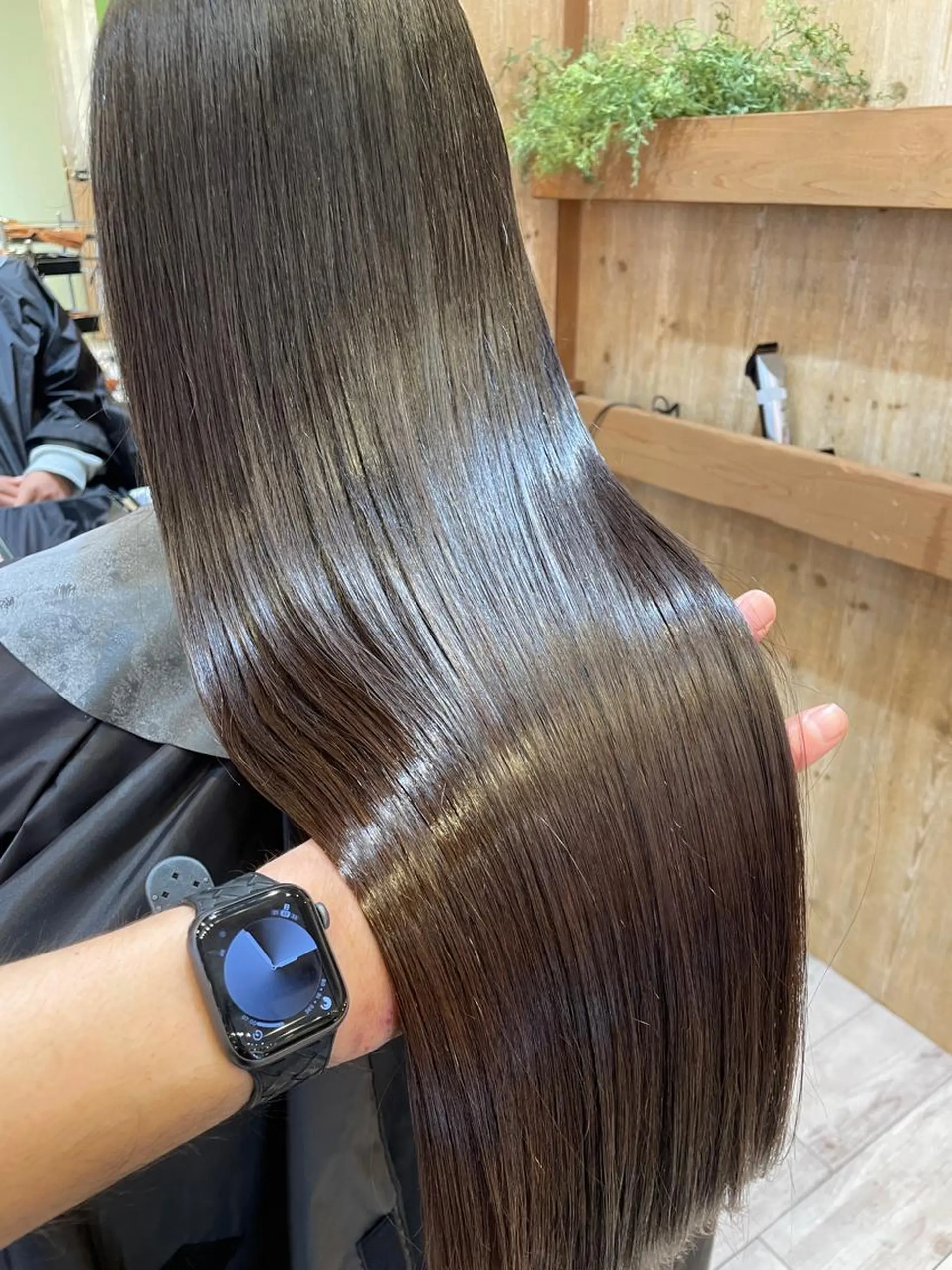 ロング カット 縮毛矯正 縮毛矯正/髪質改善 主税巧一のヘアスタイル