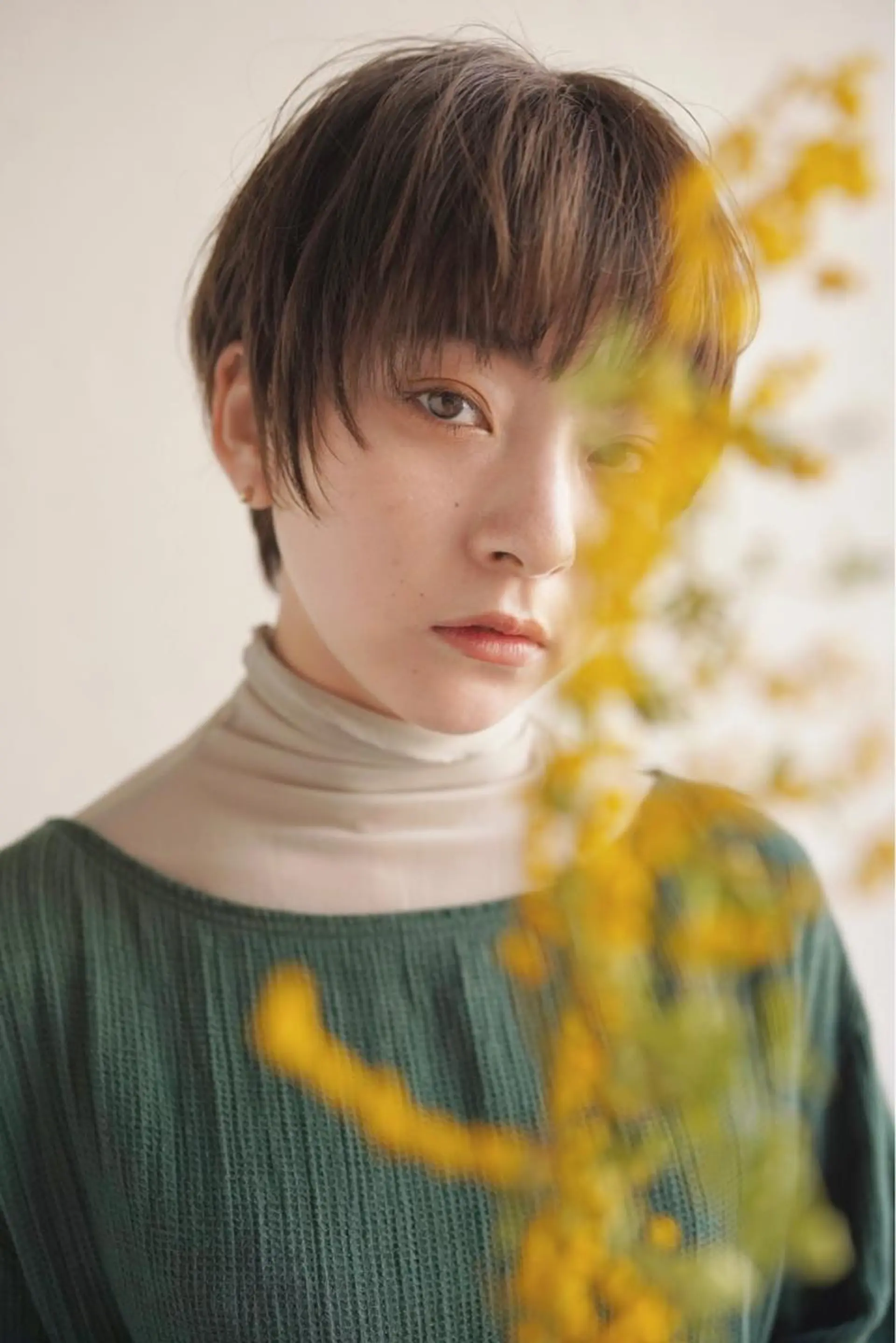 ショート カラー カット ヘアカラー トリートメント 🍃ショートヘア🍃 北林春樹のヘアスタイル