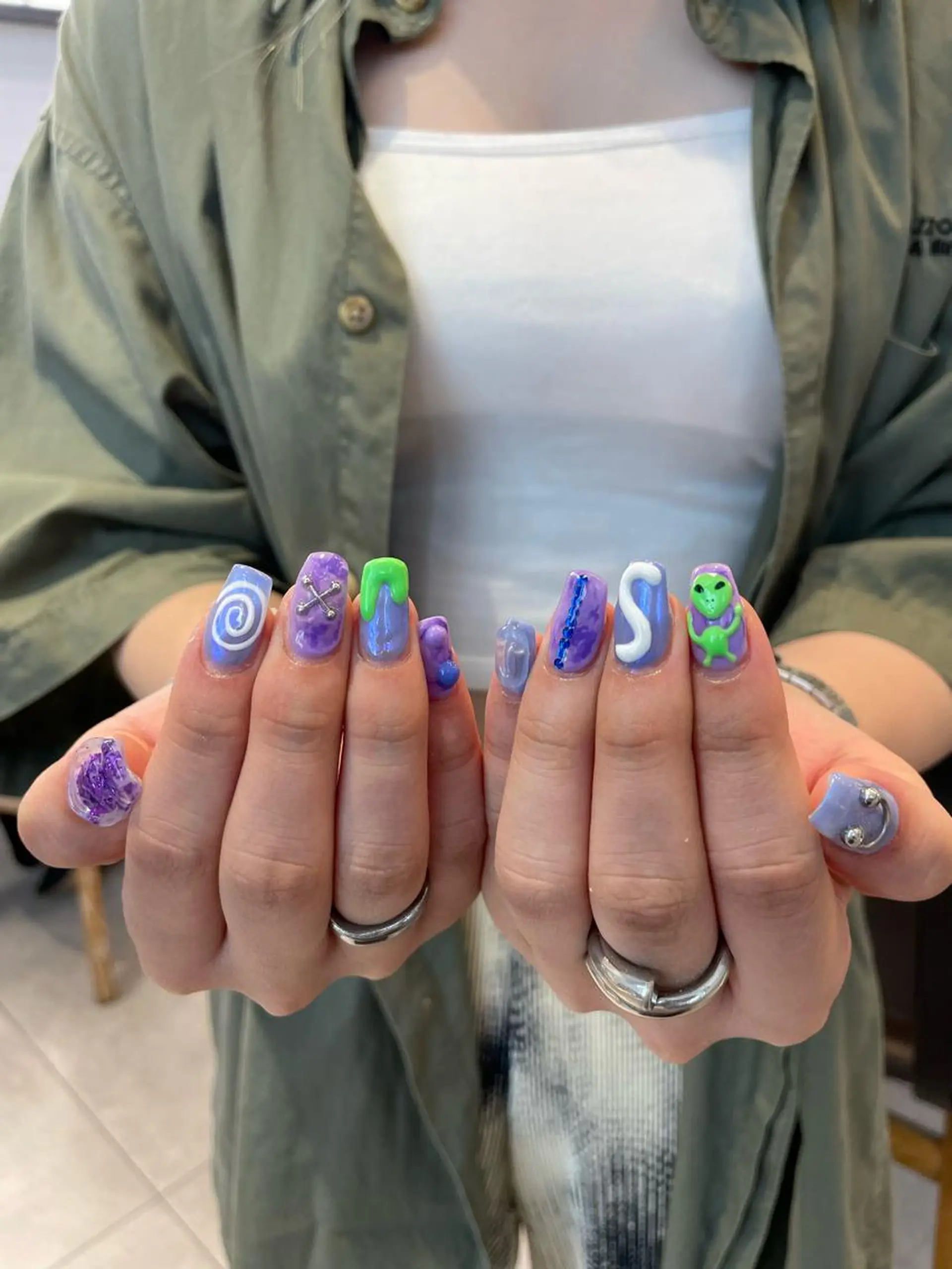 ネイル ハンドネイル hair&nail ☯️アイリ☯️のネイルデザイン