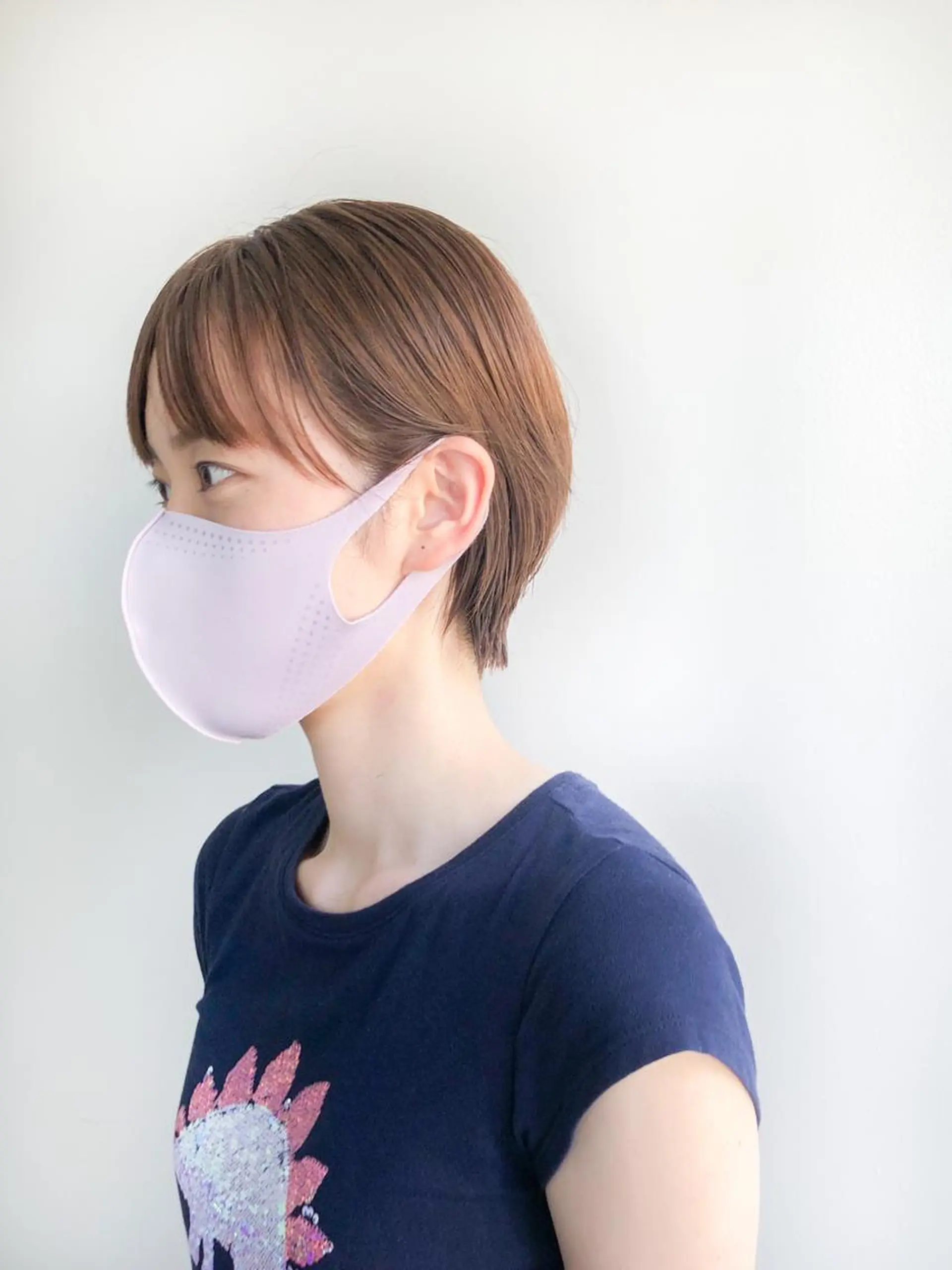 ショート カラー 丸みショート ブラウンカラー ショートヘア カット ヘアカラー トリートメント Takuma Suzuki中目黒のヘアスタイル