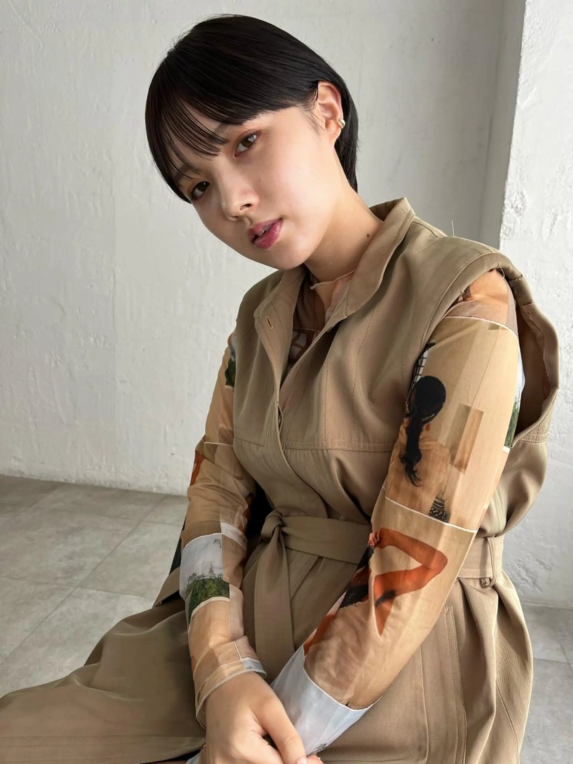 ショート カラー ヘアアレンジ ショートヘア カット トリートメント 🌿ショートカット/ パーマ/淳平のヘアスタイル