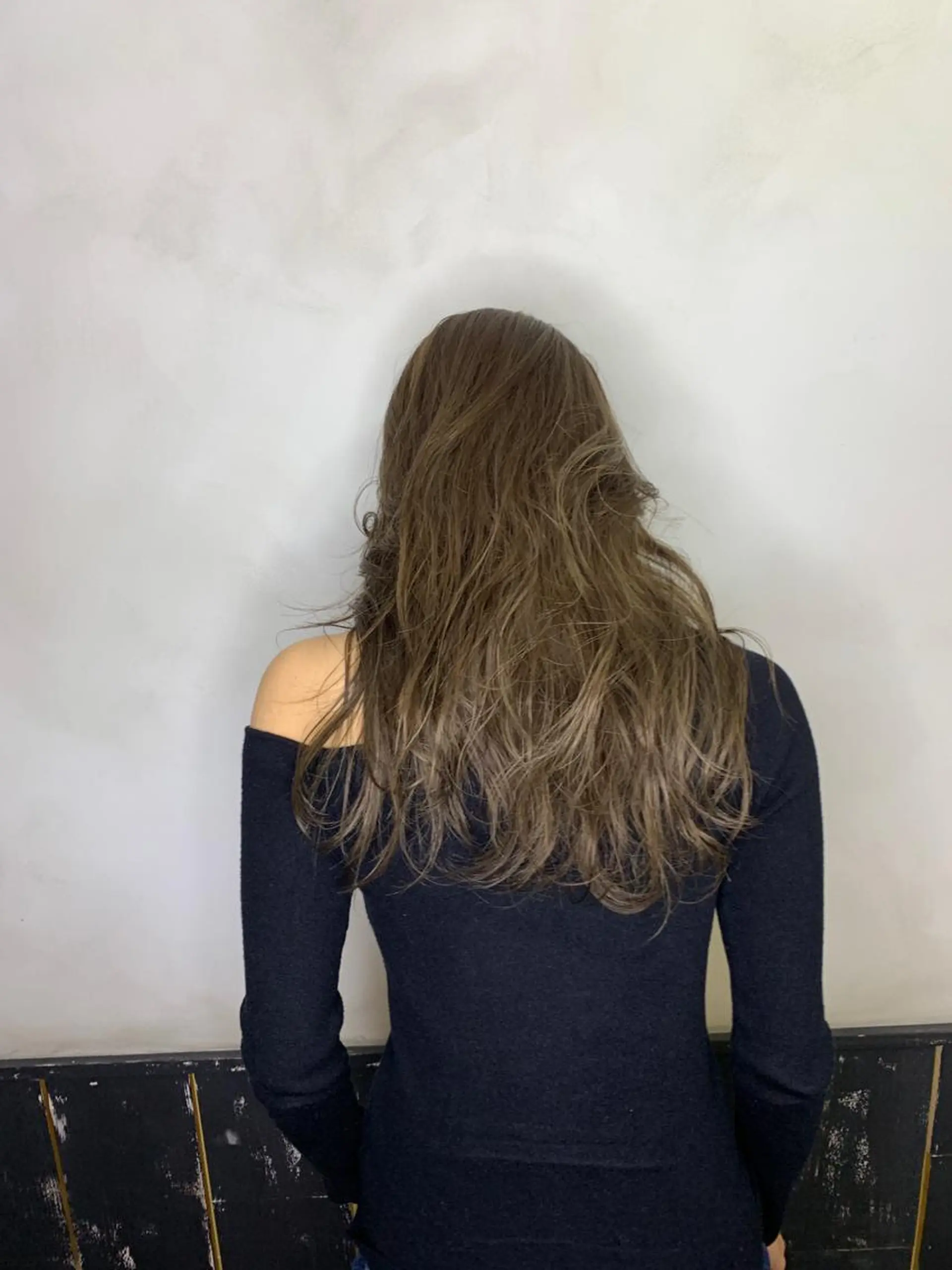 ロング カラー ベージュカラー カット ヘアカラー トリートメント AUBE HAIRazul吉祥寺所属・髪質改善✨幹細胞✨ ウルツヤ🌈清水　祥のヘアスタイル