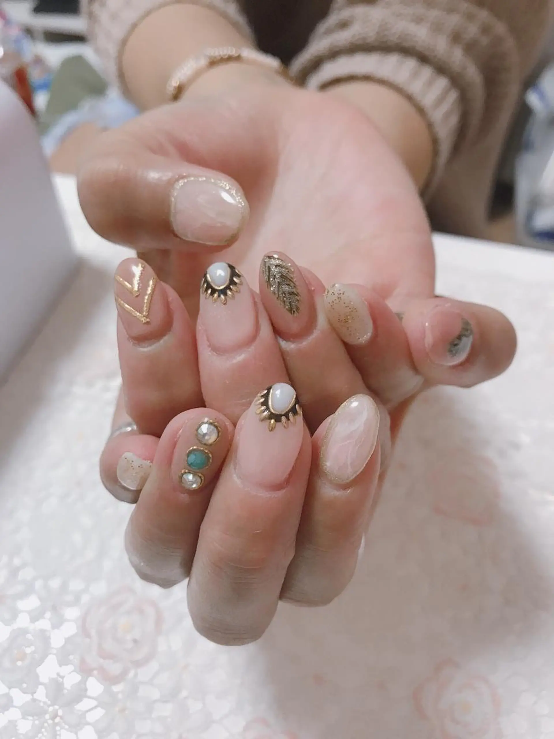 ネイル 藤 あやのネイルデザイン