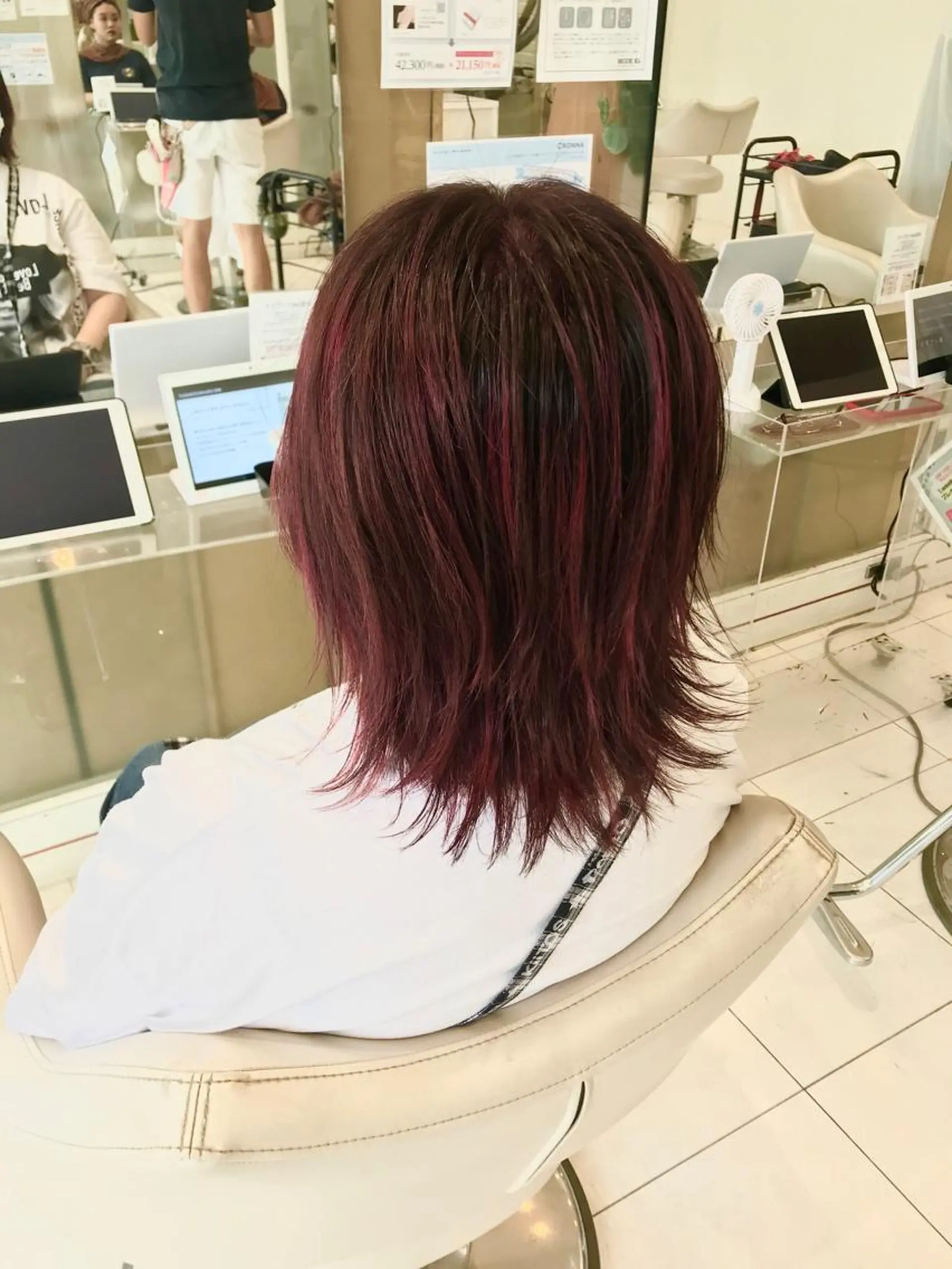 ショート レイヤーカット カット D.log 大和西大寺店所属・川崎 雅大のヘアスタイル