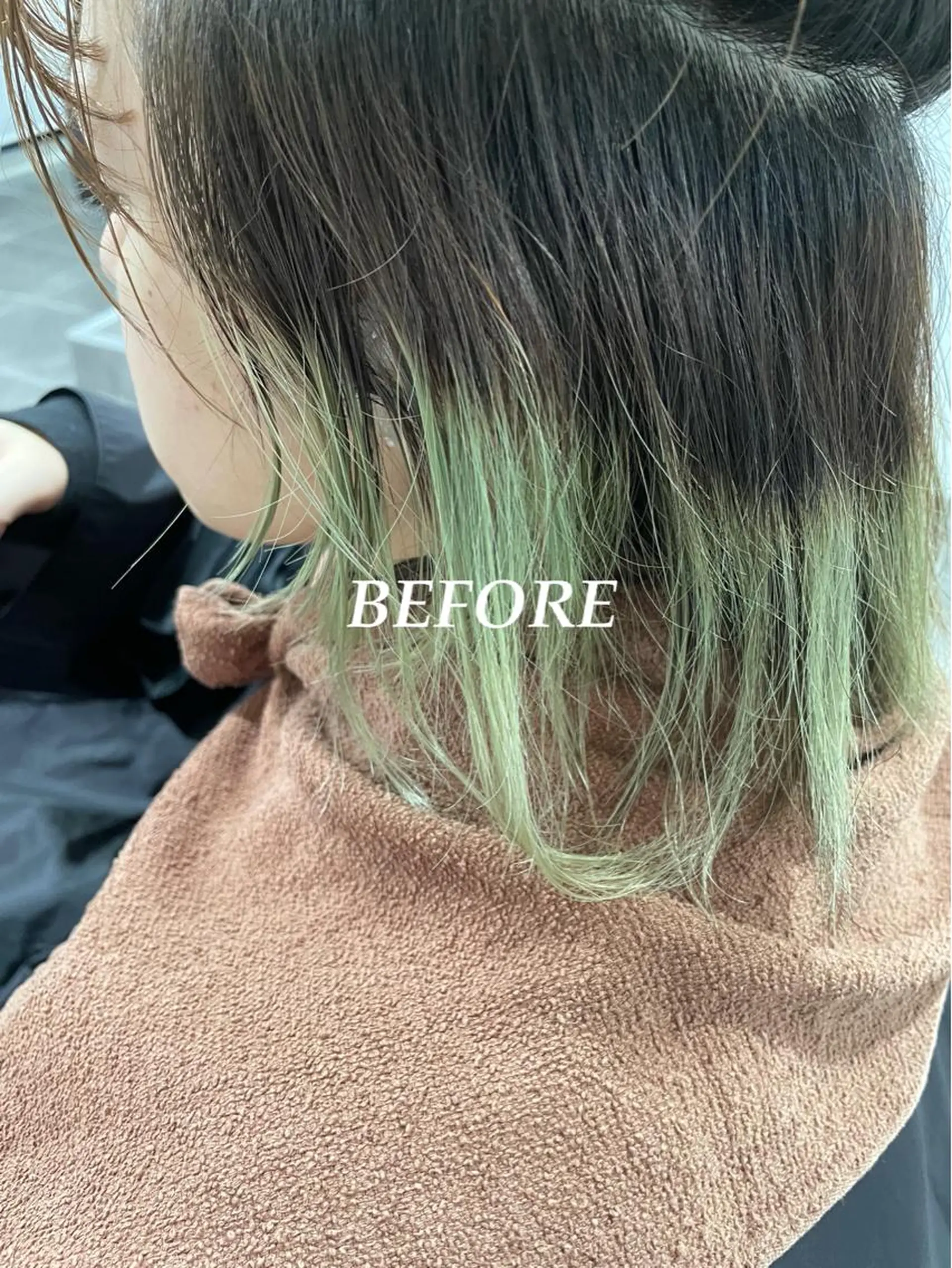 ショート カラー ブリーチ 森田 一平のヘアスタイル
