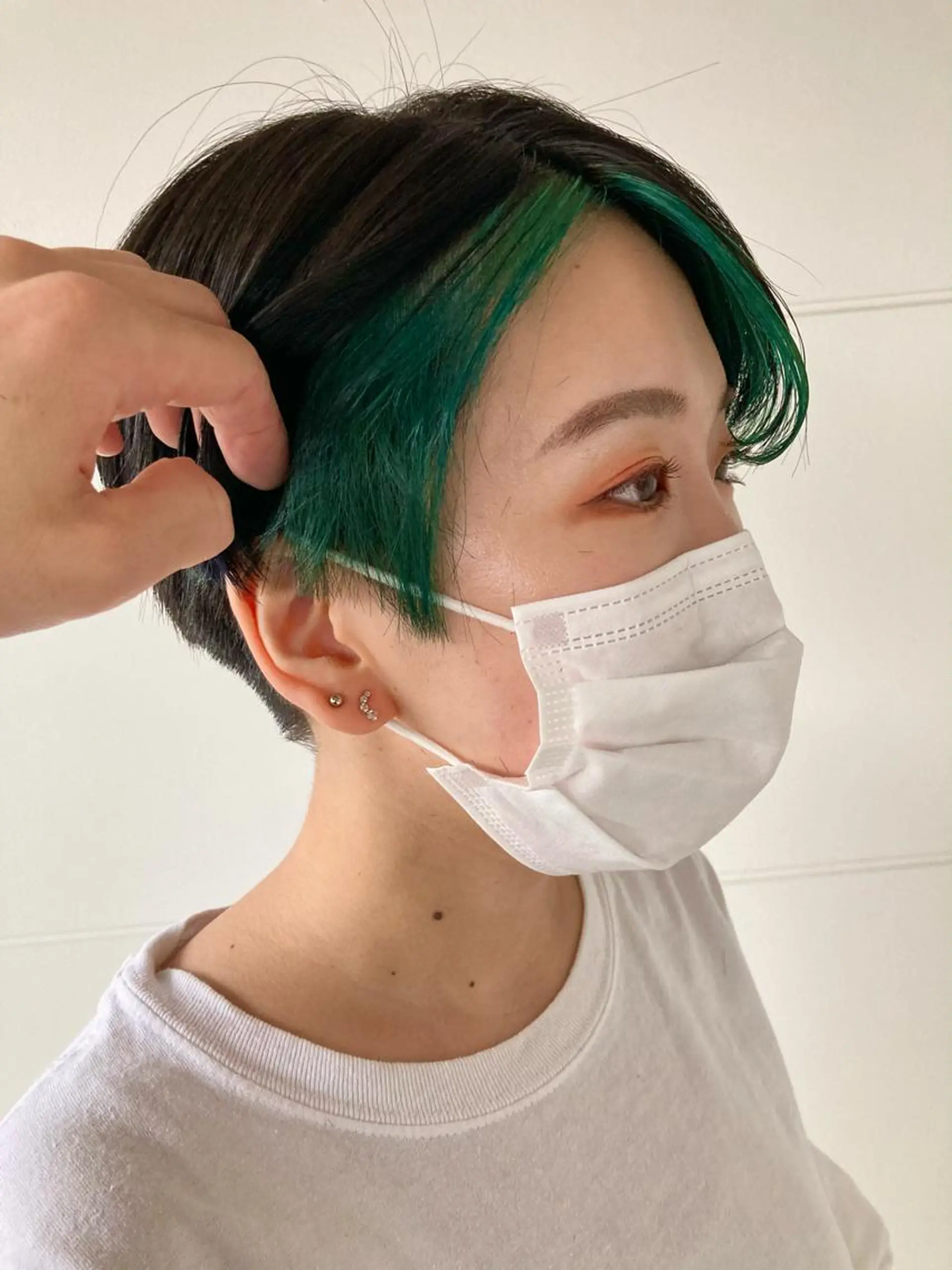 ショート ハンサムショート ミストバング ショートヘア タカツド ユウキのヘアスタイル