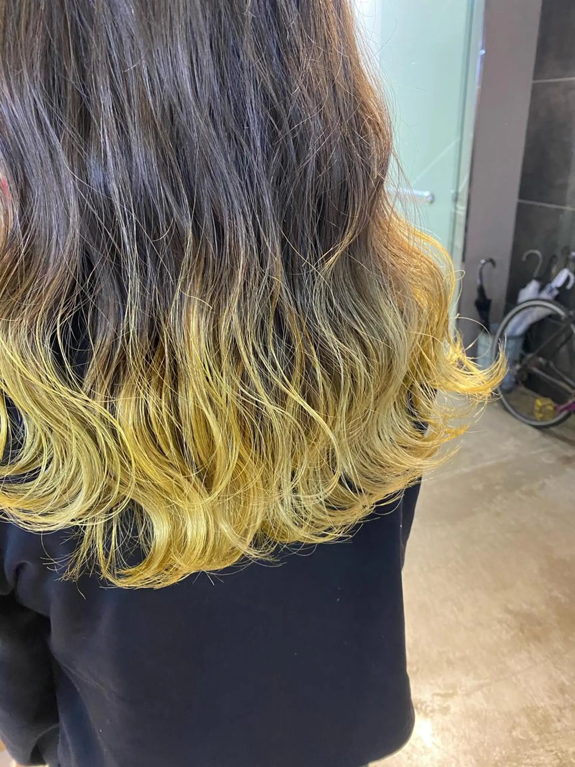 ロング カラー ヘアアレンジ メンズ キッズ ネイル マツエク・マツパ ヘアカラー トリートメント GO TODAY SHAiRE SALON所属・透明感カラー🤎 ゆりのヘアスタイル