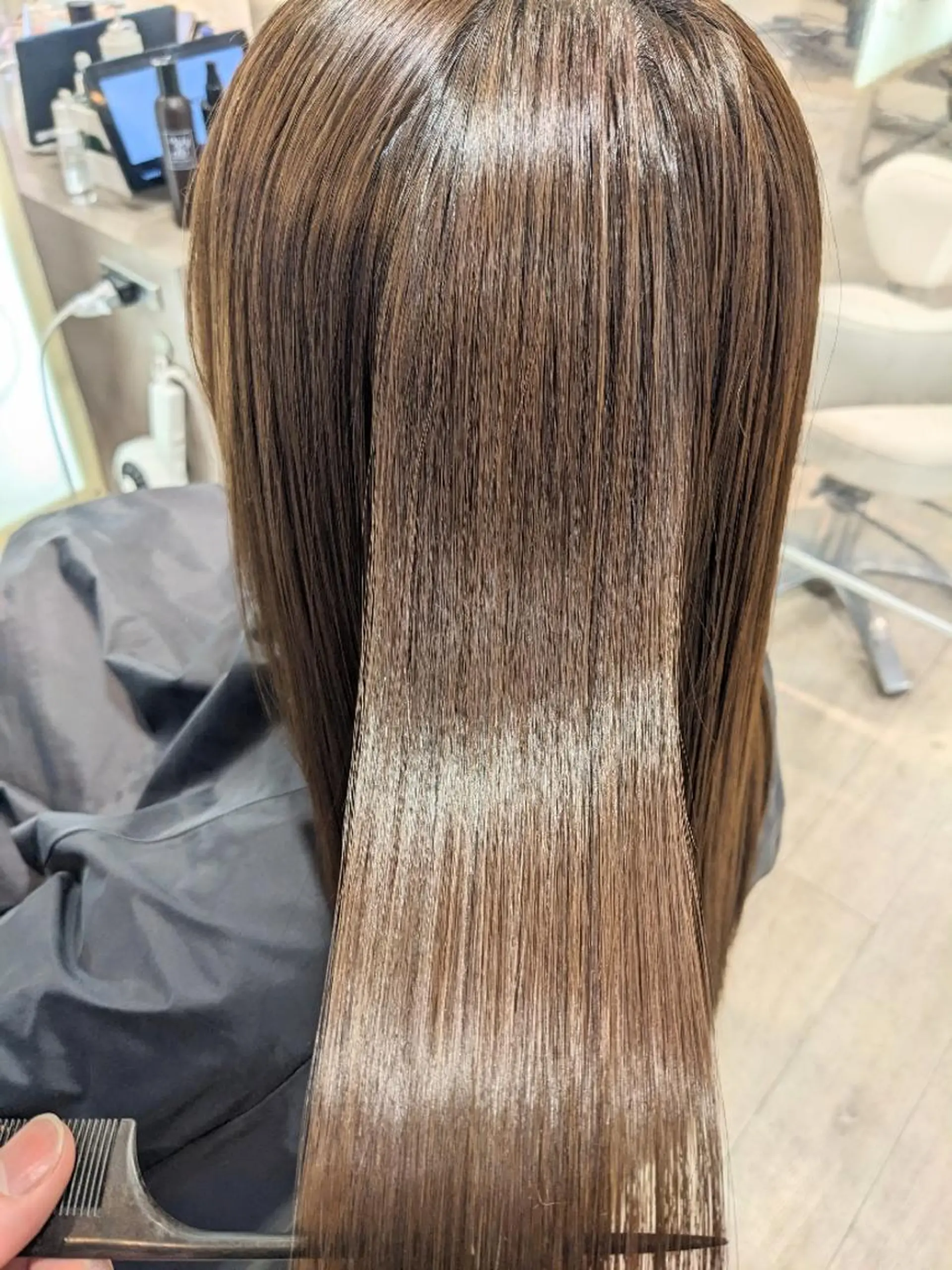 ロング カット 小川 健治✨のヘアスタイル