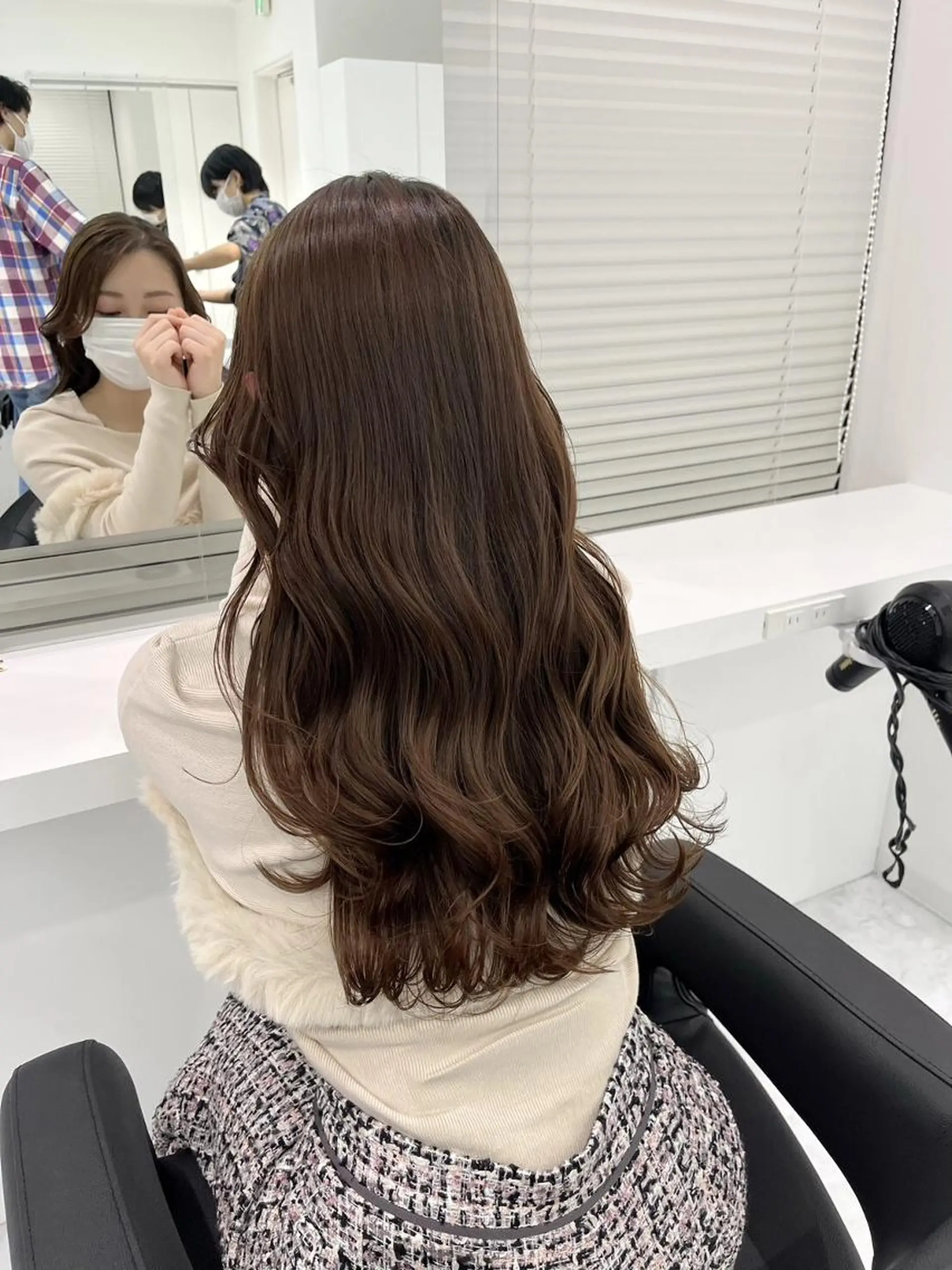 カラー 冬の華やか韓国ヘア 🥀上野BABY🥀のヘアスタイル