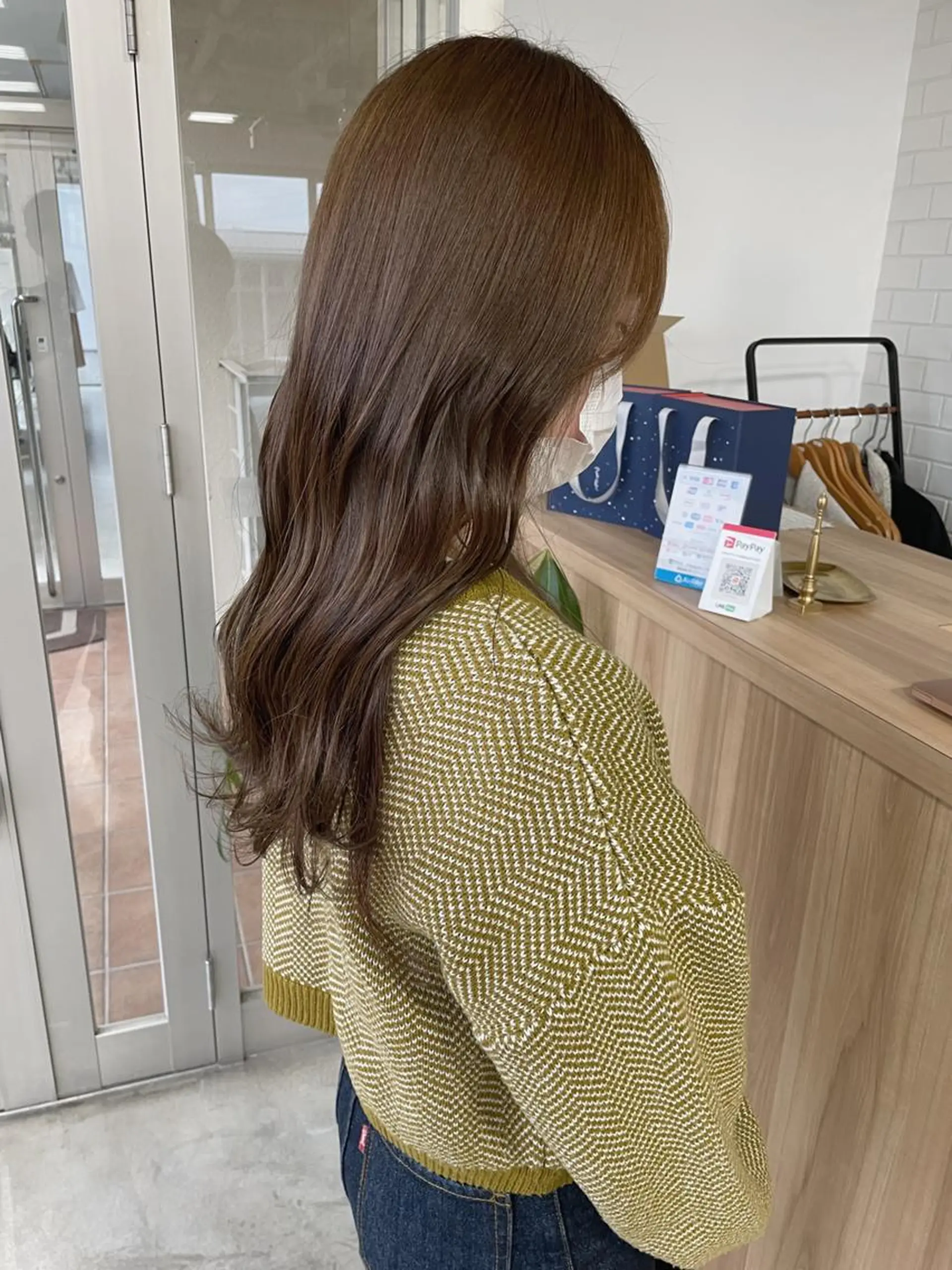 ロング カラー ヘアカラー 高島 英隆のヘアスタイル