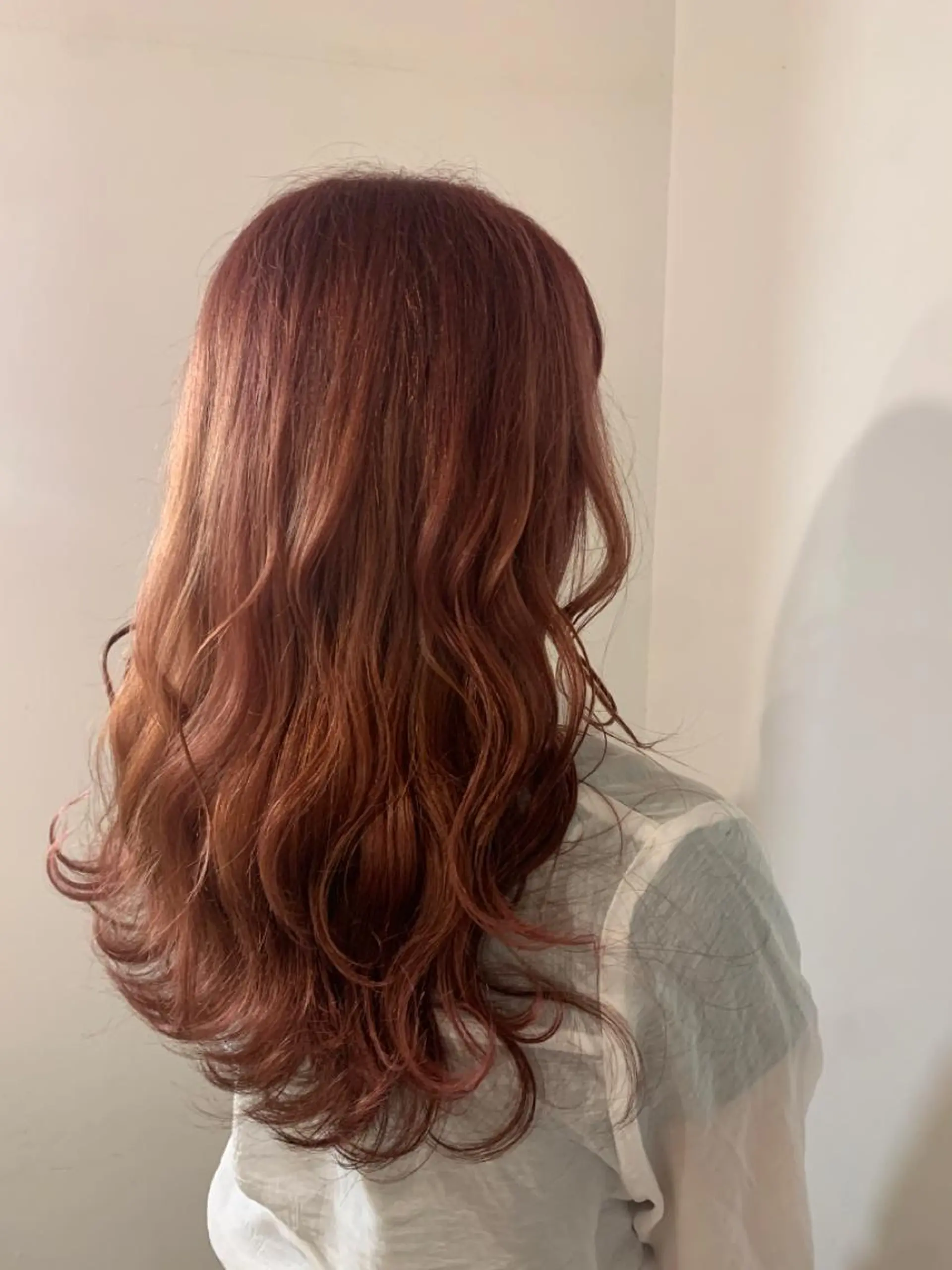 ロング カラー ベージュカラー ピンクカラー ピンクベージュ ヘアカラー Sachiko ❤︎‬Pressのその他イメージ
