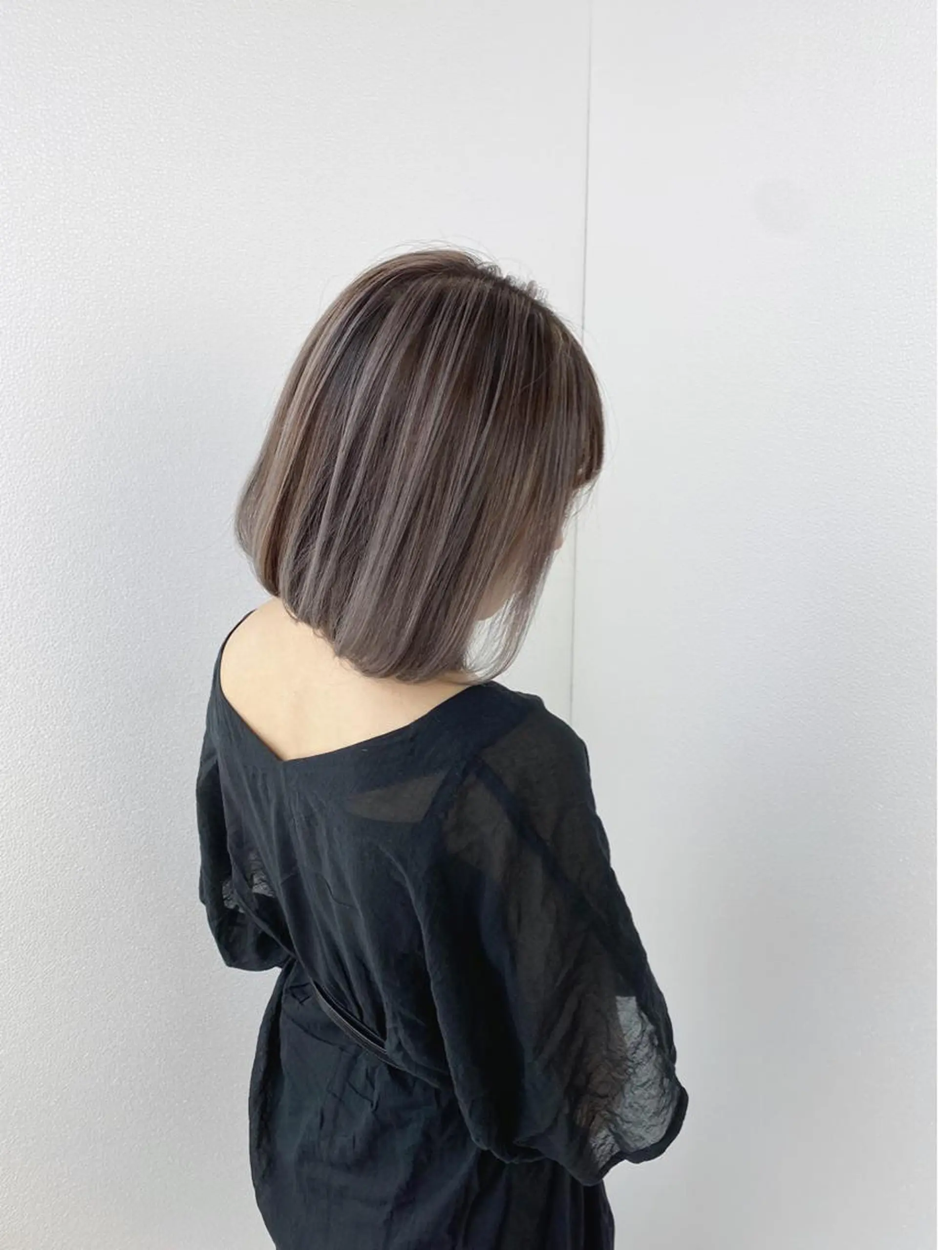 ミディアム レイヤーカット カット ヘアカラー トリートメント en Siena所属・en Siena エンシエナのヘアスタイル