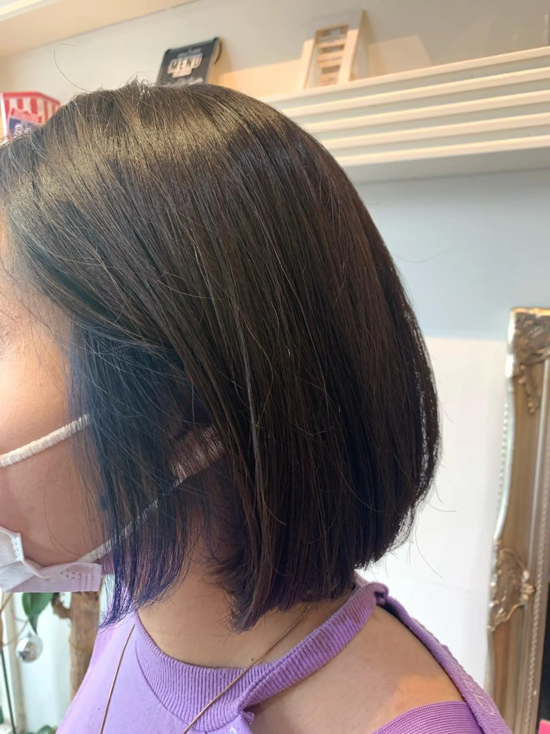 ショート ヘアカラー トリートメント ヘッドスパ ヘアセット 山口 竣也のヘアスタイル