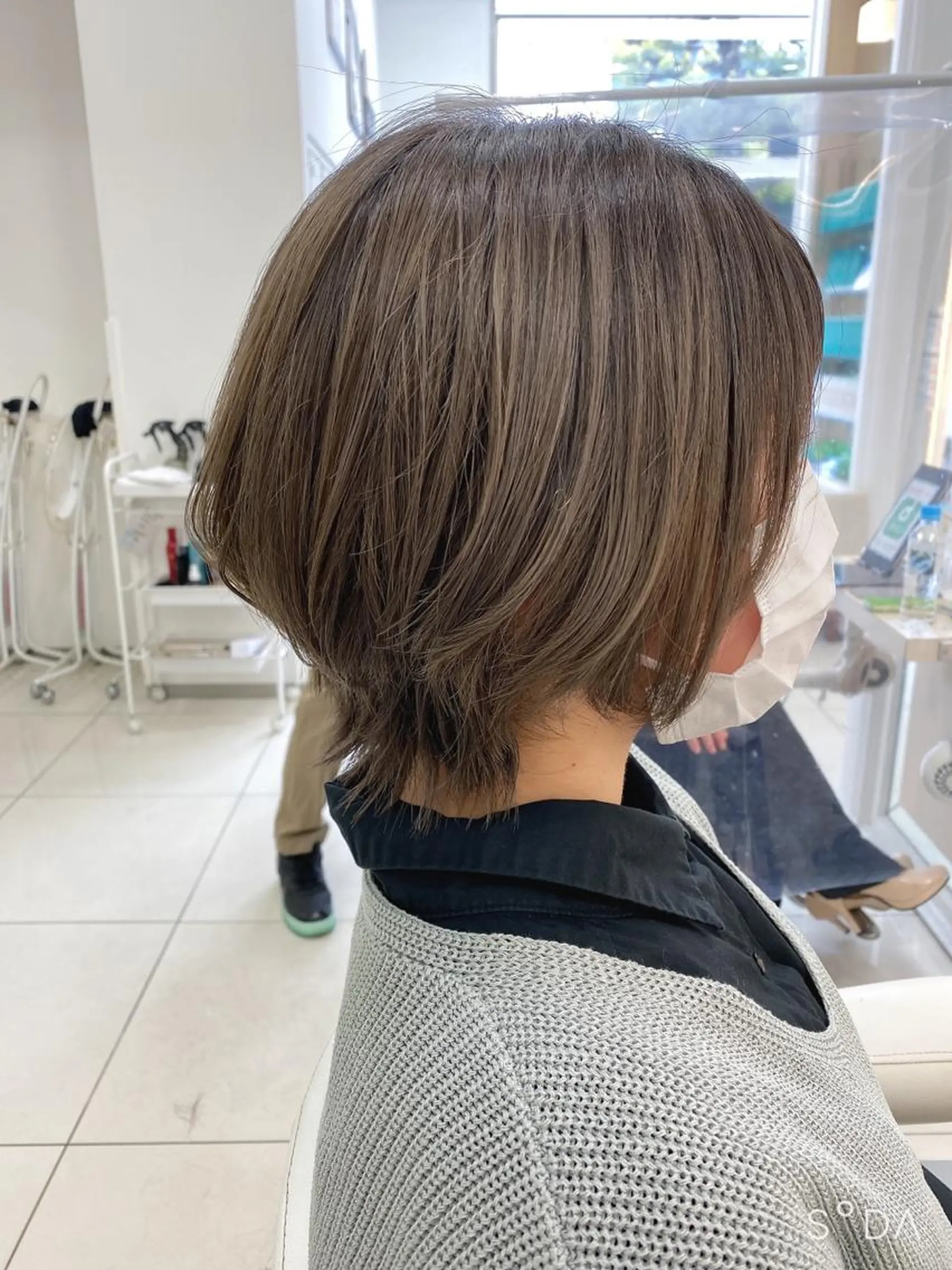ショート カラー カット ヘアカラー トリートメント 🌼上水流 彩乃🌼のヘアスタイル