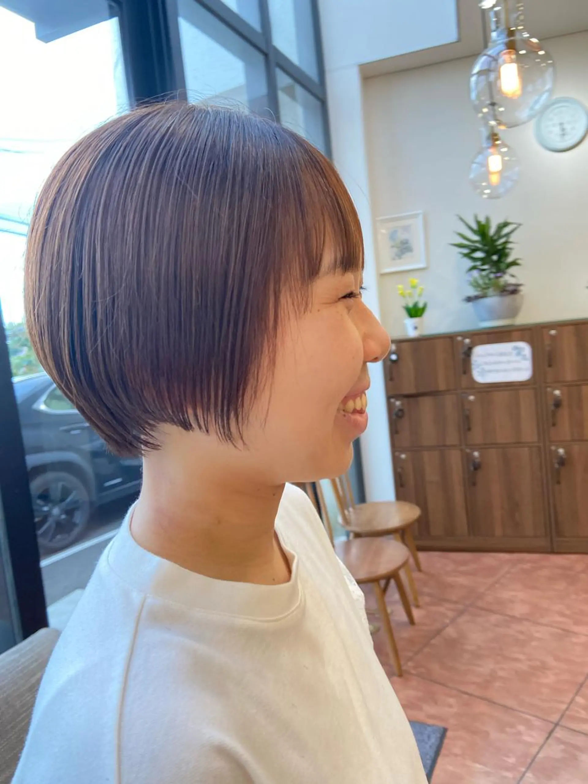 ショート カラー ショートボブ ボブ ショートヘア ビューティーアイラッシュ エルミこうのす所属・小島 多恵の眉毛・アイブロウイメージ