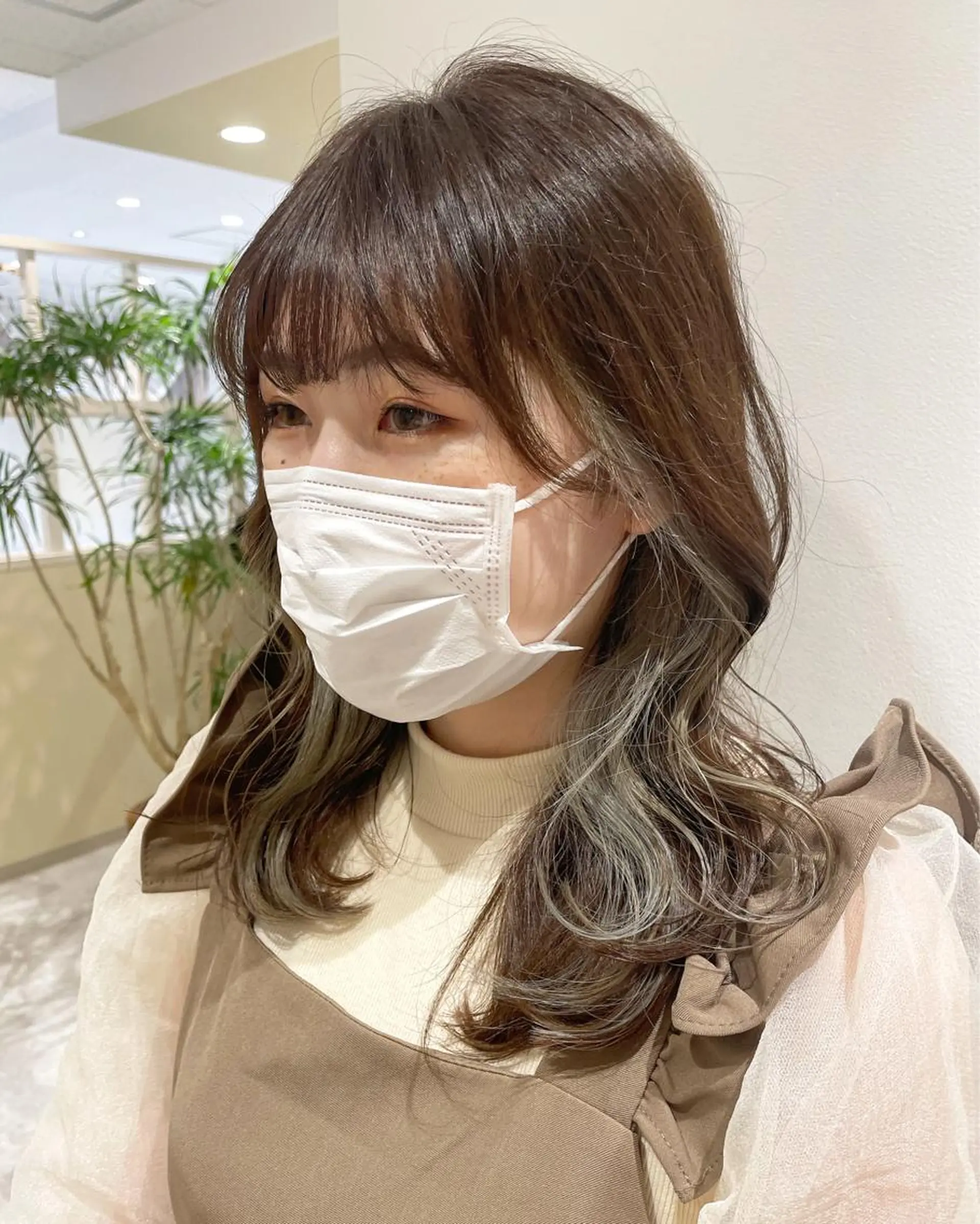 セミロング カット ヘアカラー ボブ支持率NO1 🌈CHIKAのヘアスタイル