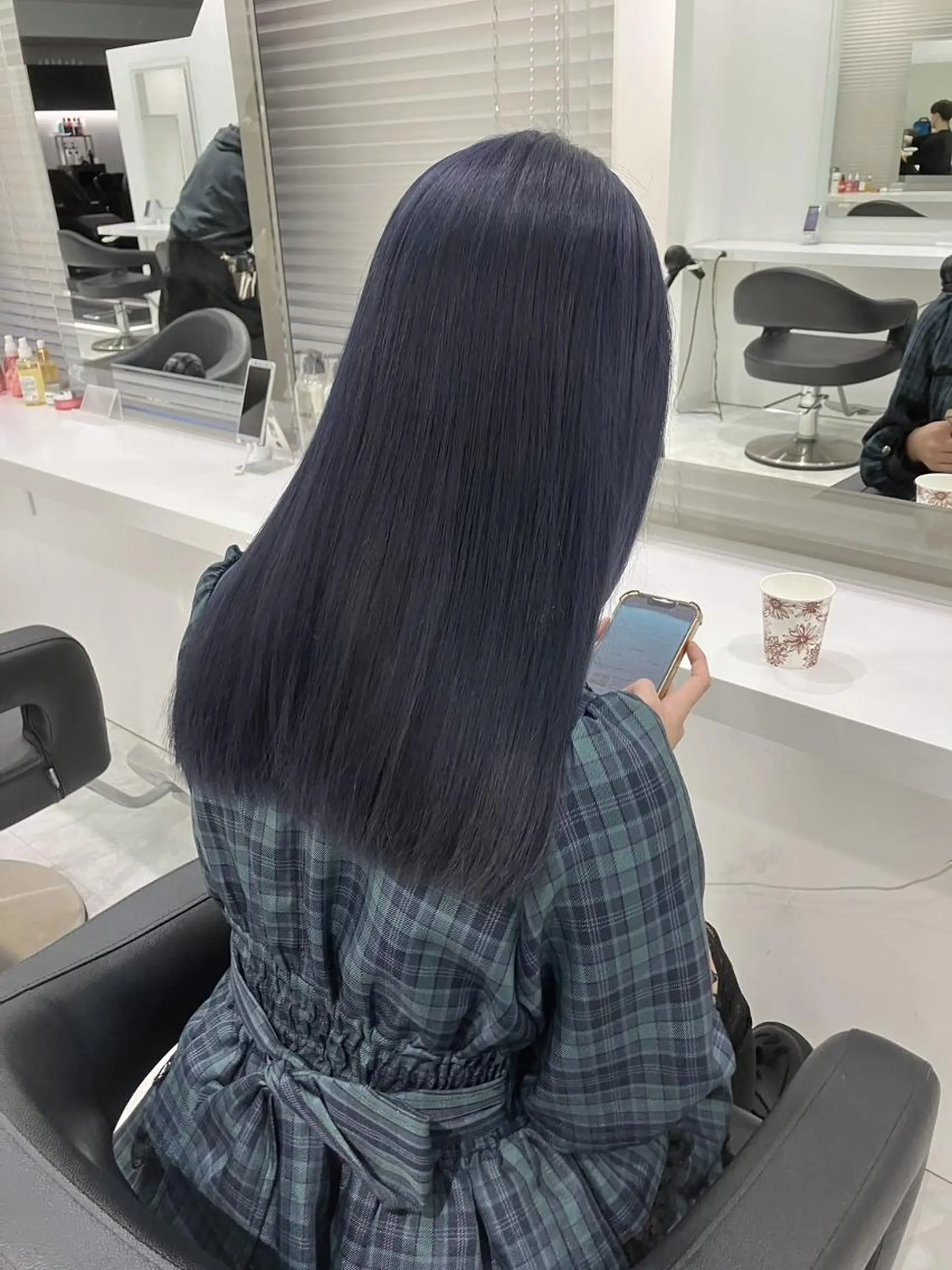 ロング カラー 🫧透明感ラベンダー 似合わせ🫧あい🫧のヘアスタイル