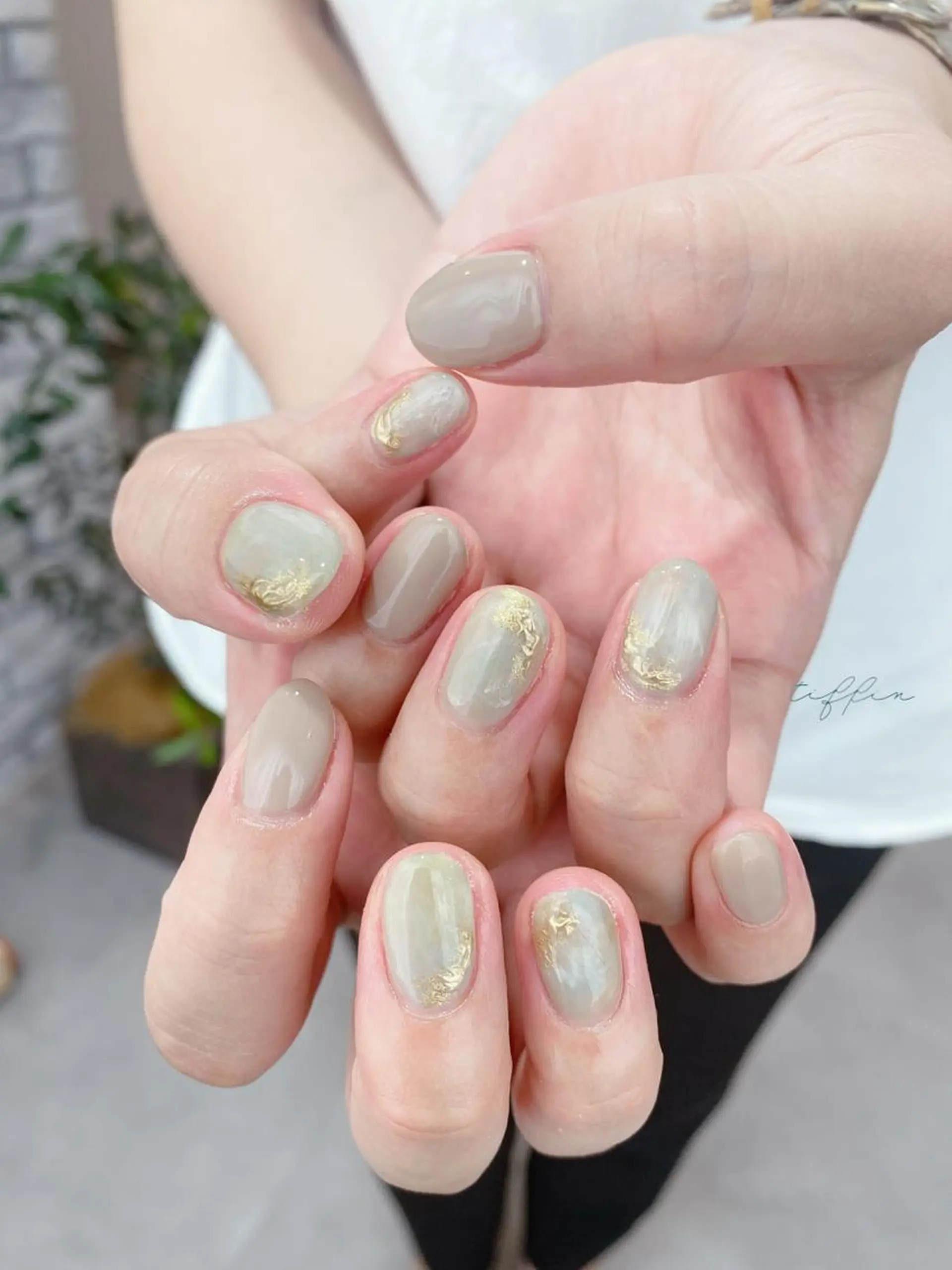 ネイル ハンドネイル tiffin♡ Chiaki☺︎のネイルデザイン