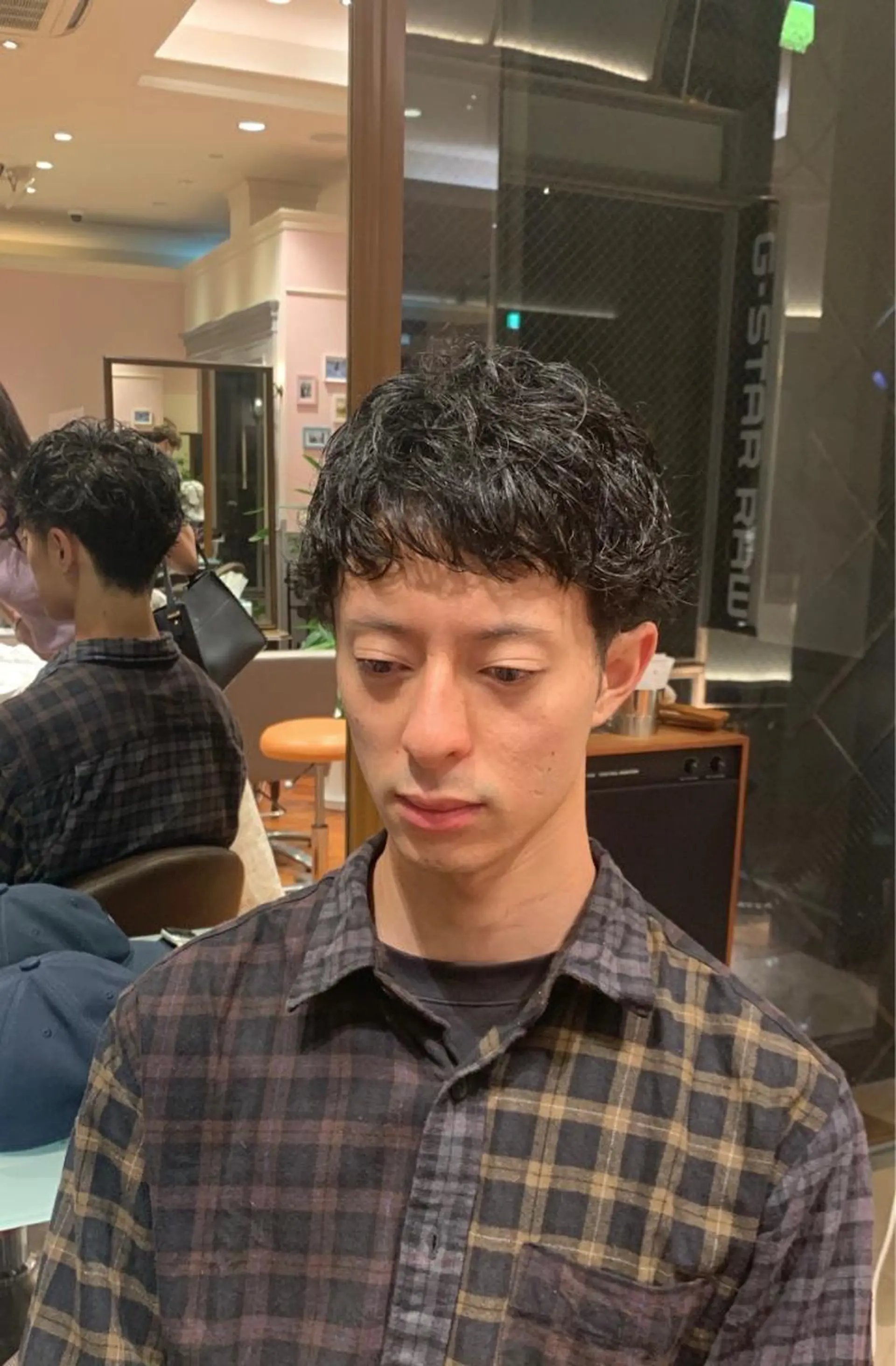 メンズ マッシュ Savoir GRANMASH【サヴォア グランマッシュ】所属・ショート/レイヤー/ 透明感/グレージュのヘアスタイル